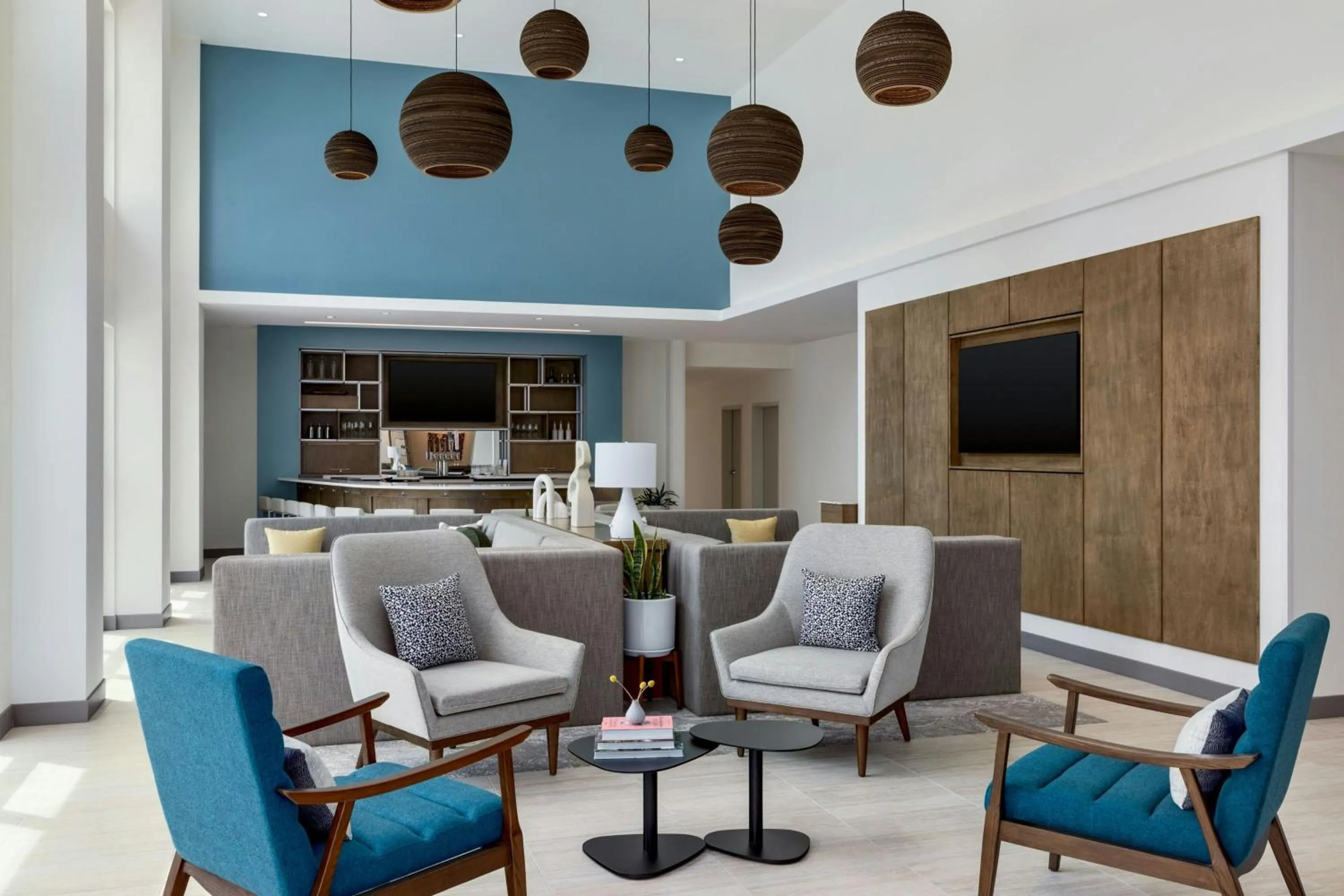 Lobby or reception in Element Charleston Airport