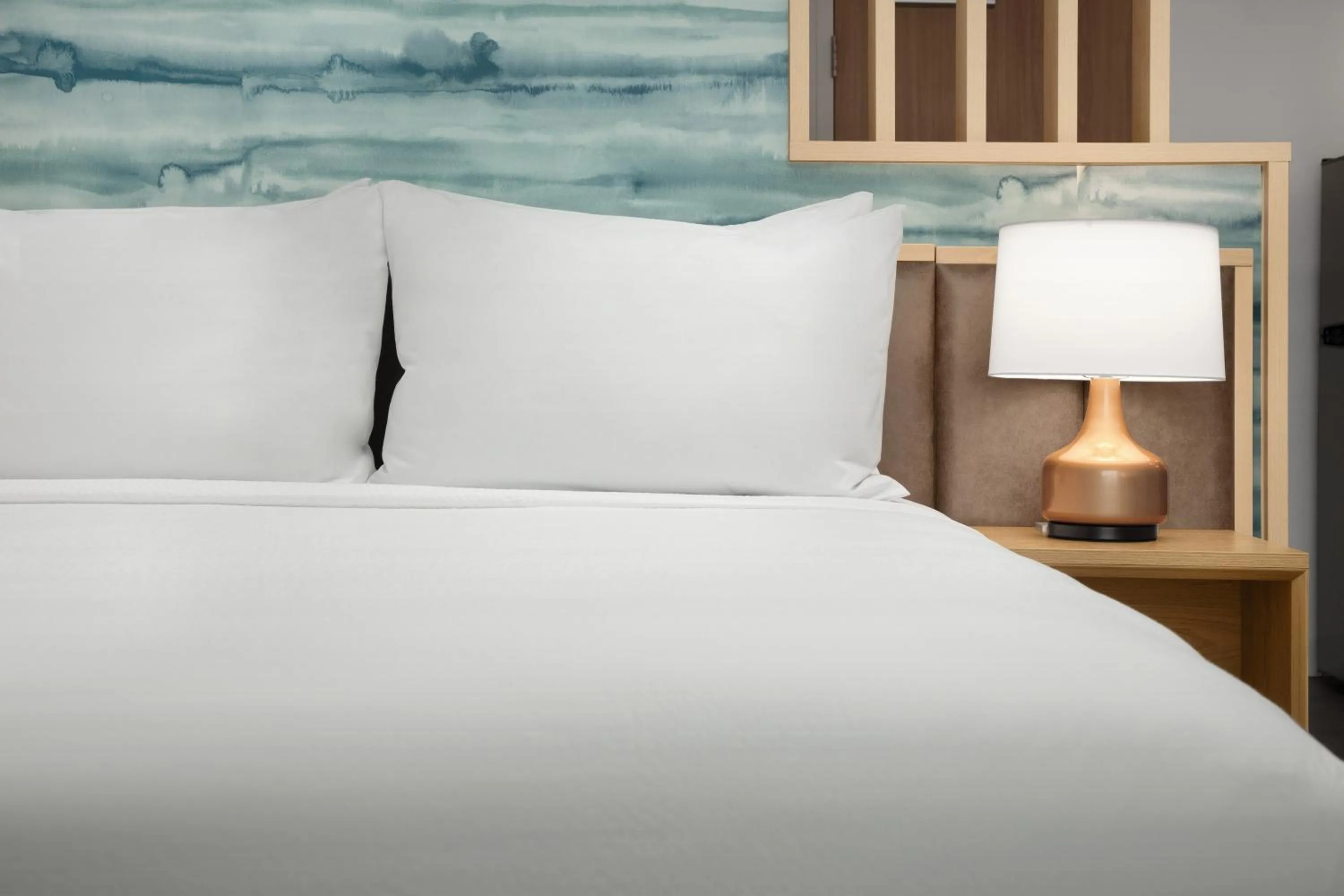 Bed in TownePlace Suites by Marriott Jacksonville Mayport