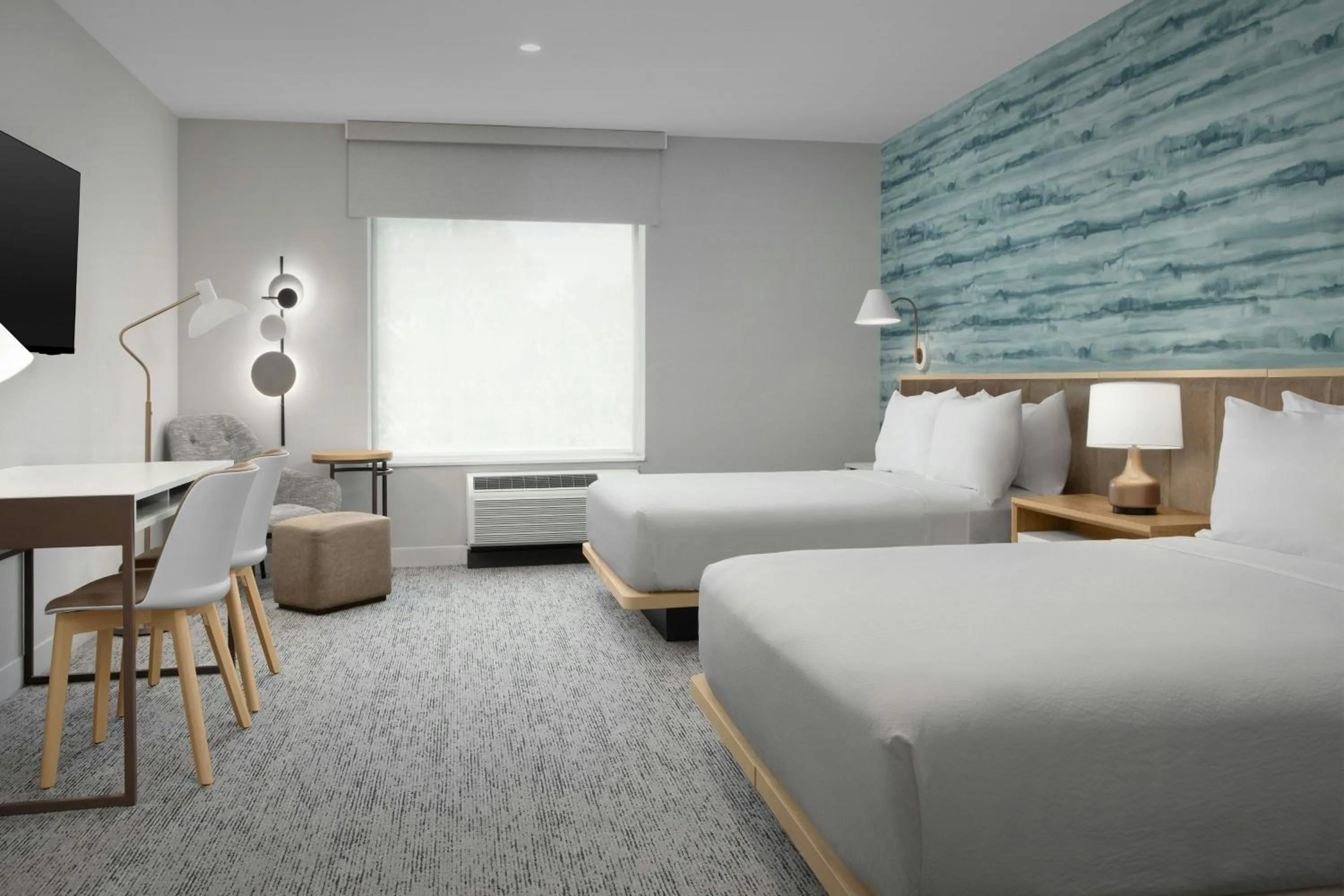 Photo of the whole room, Bed in TownePlace Suites by Marriott Jacksonville Mayport