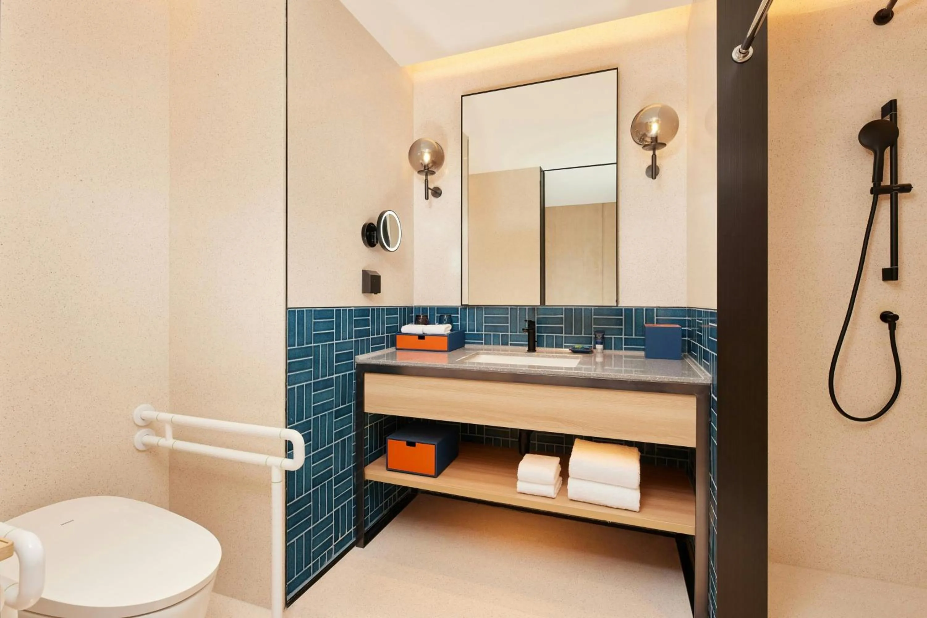 Bathroom in Four Points by Sheraton Shenzhen, Guangming