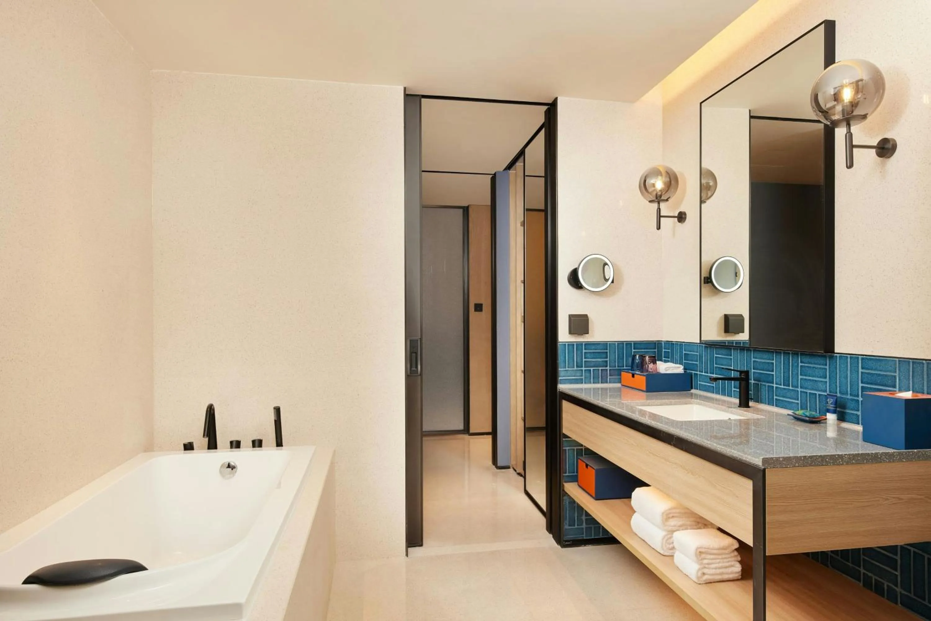 Bathroom in Four Points by Sheraton Shenzhen, Guangming