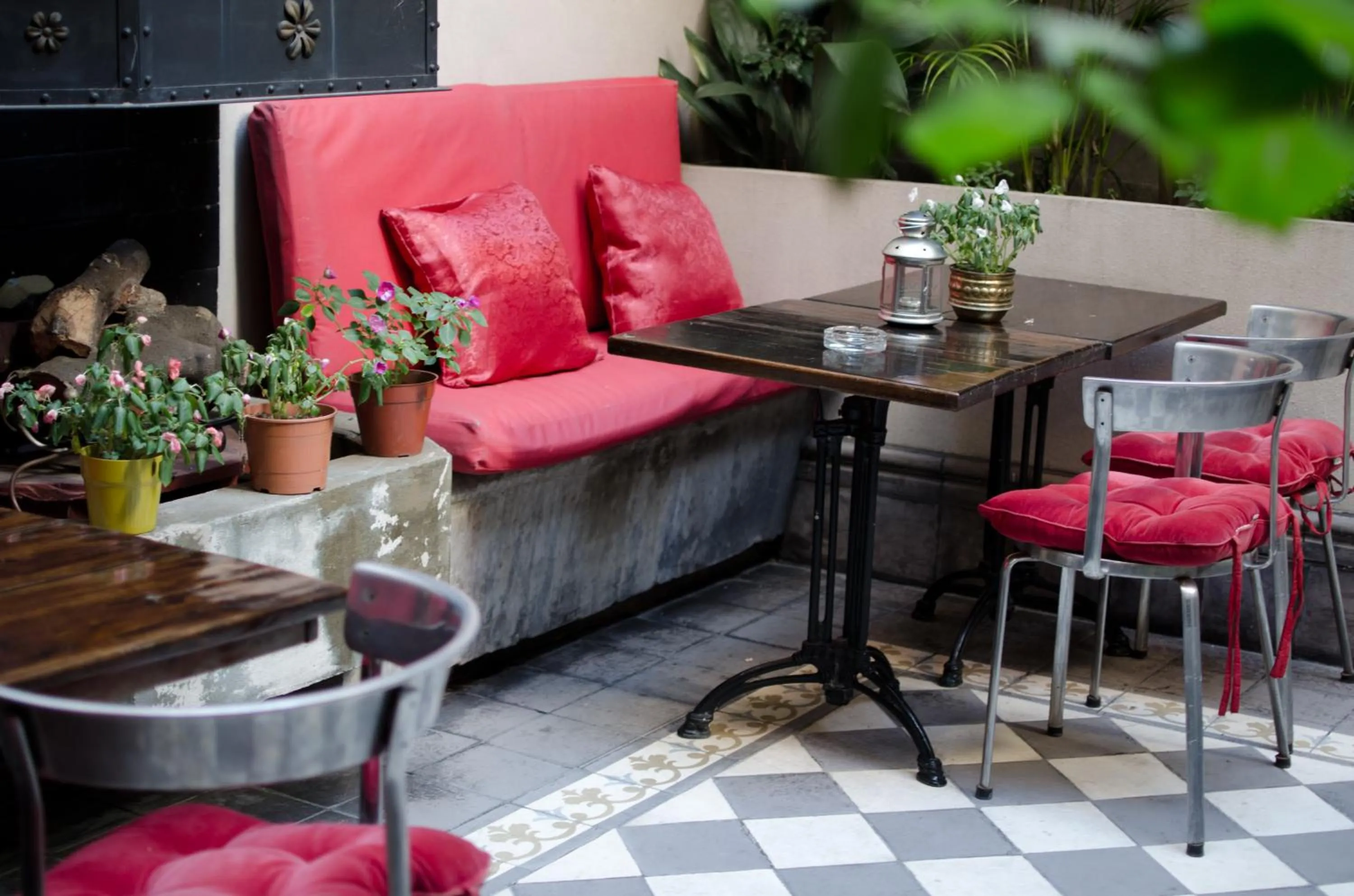 Patio in Miravida Soho Hotel & Wine Bar