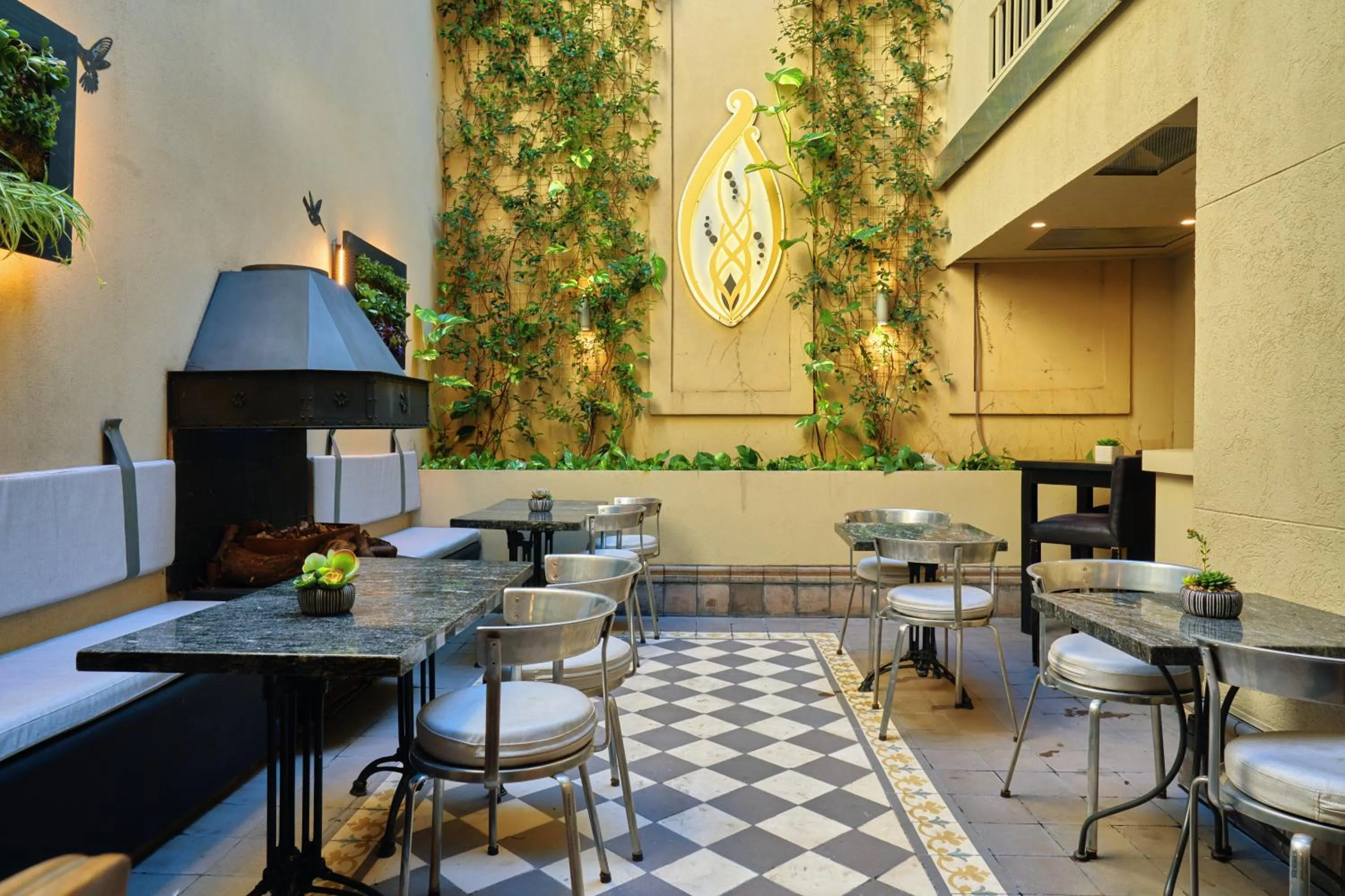 Patio in Miravida Soho Hotel & Wine Bar