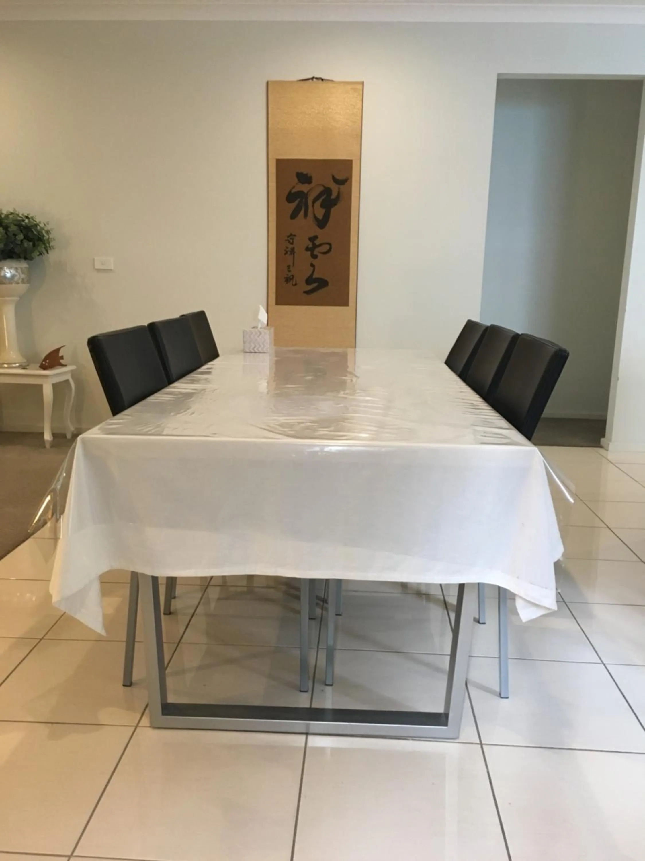 Dining area in Apple House