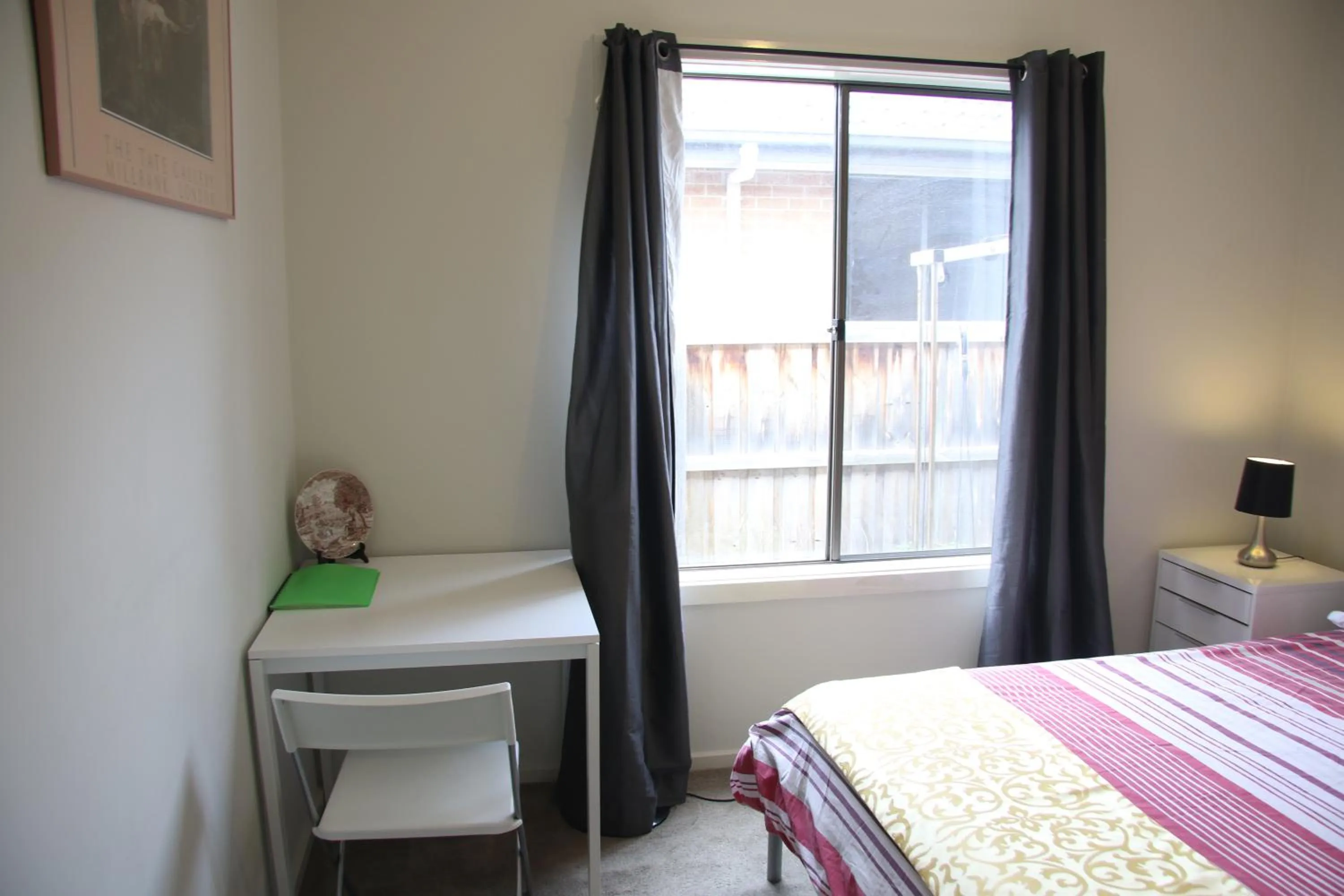 Bedroom, Bed in Apple House