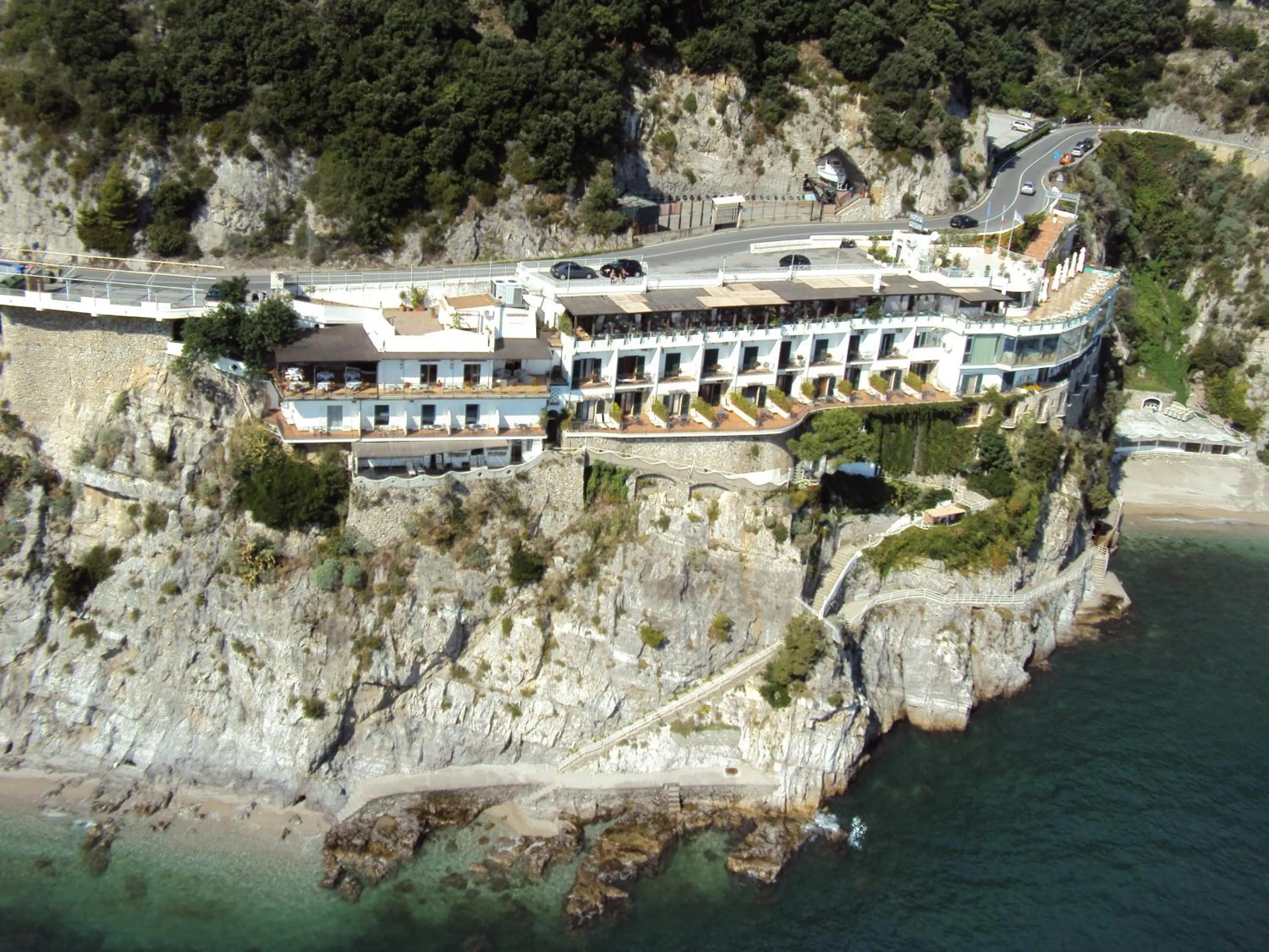 Bird's eye view in Hotel Cetus