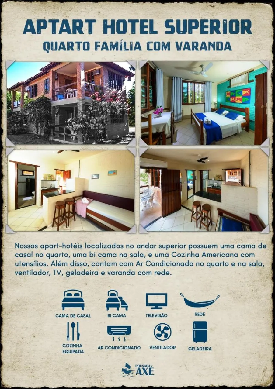 Family Room with Balcony (superior Floor) in Pousada Axe