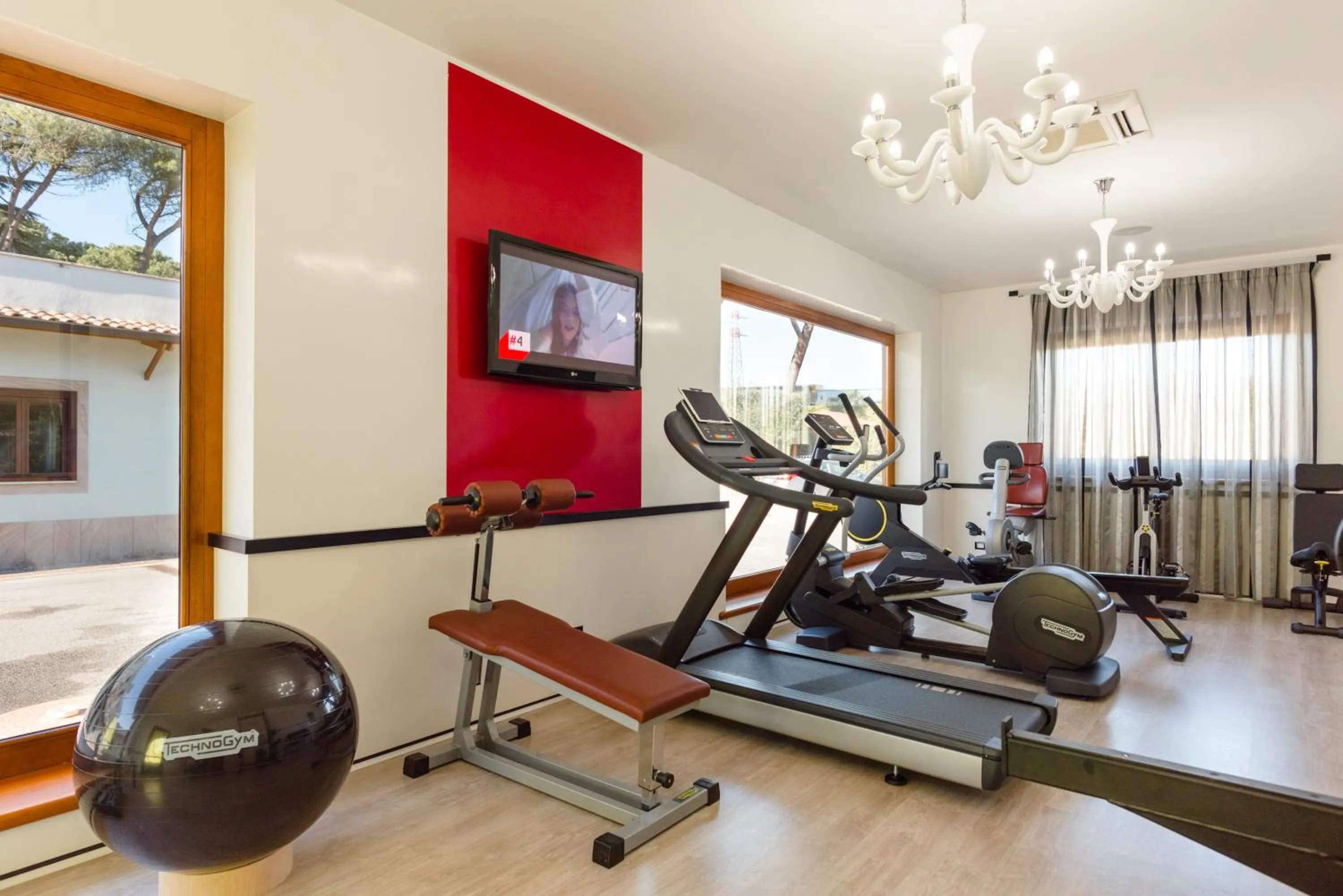 Fitness centre/facilities in Hotel Castle