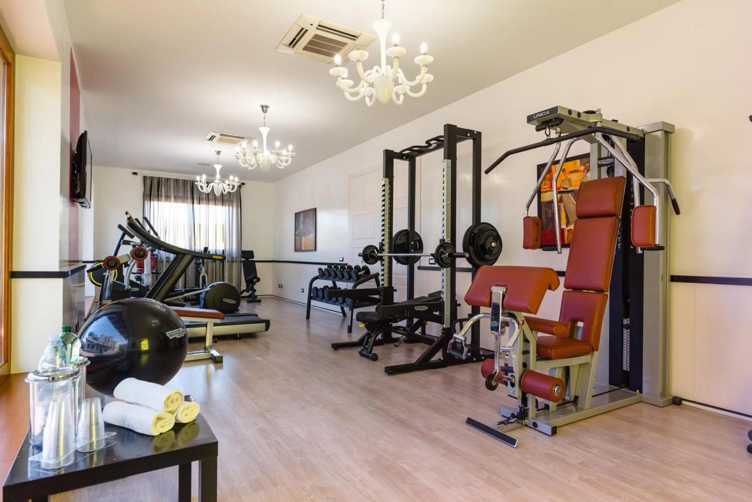 Fitness centre/facilities in Hotel Castle