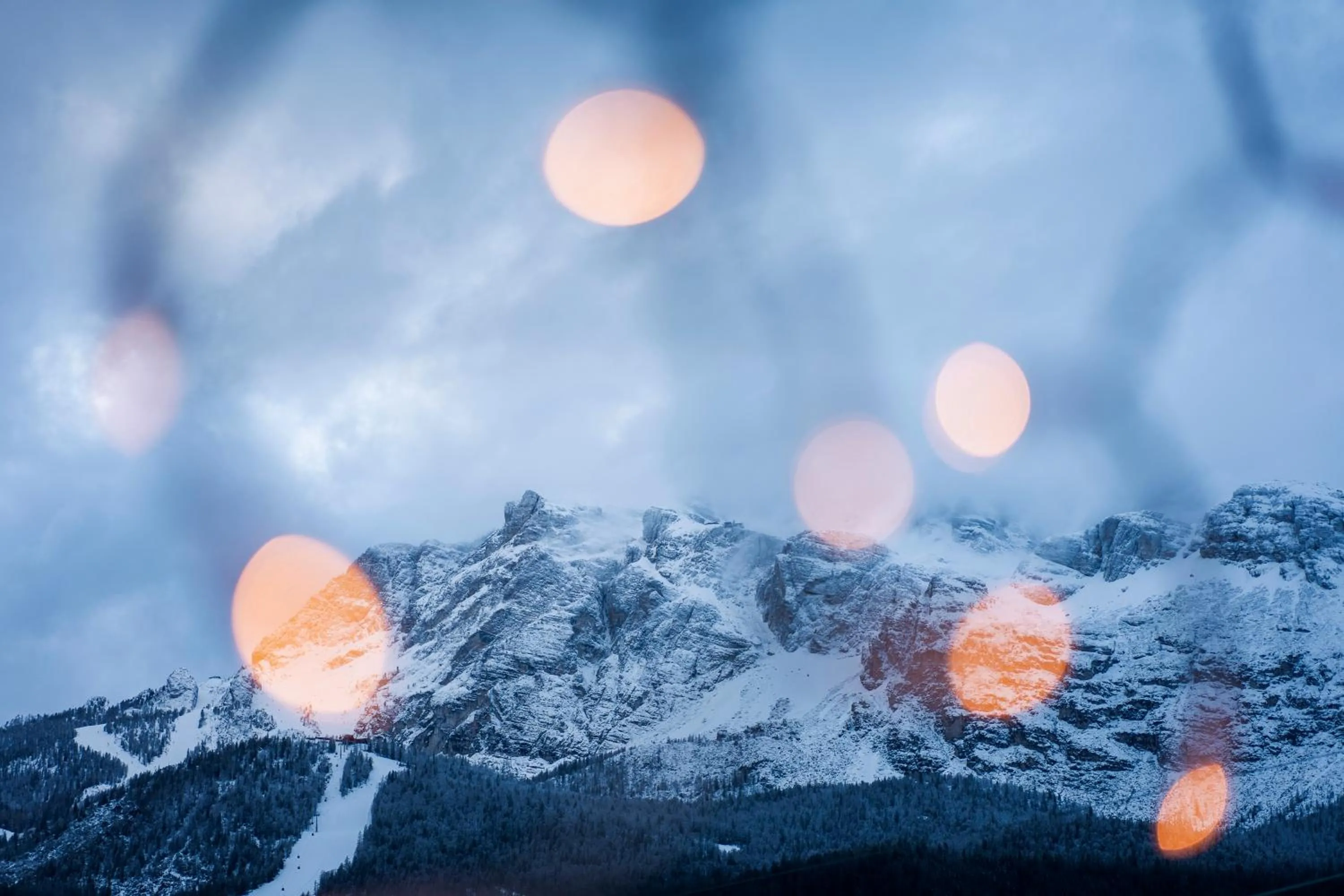 Natural landscape in Casa Guargnè