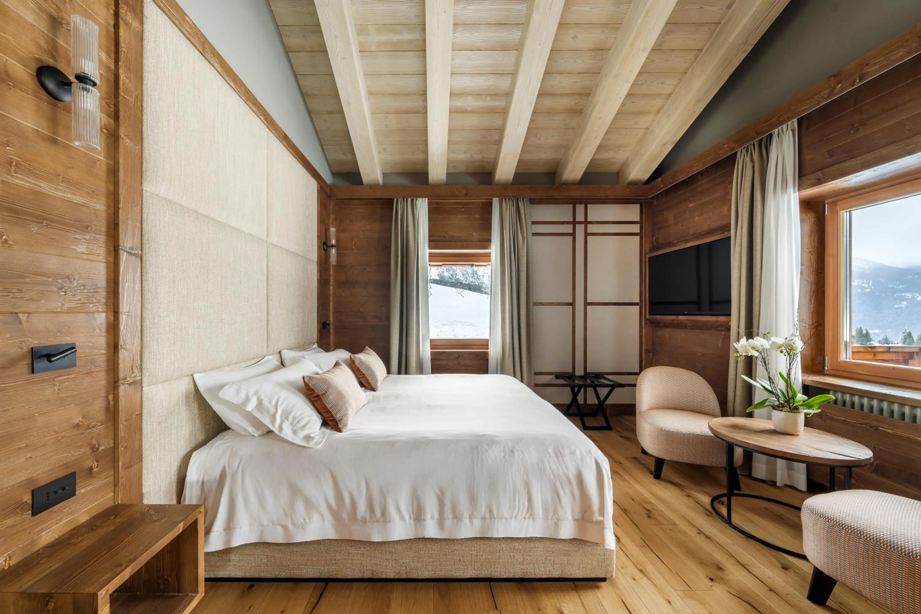 Bed in Casa Guargnè