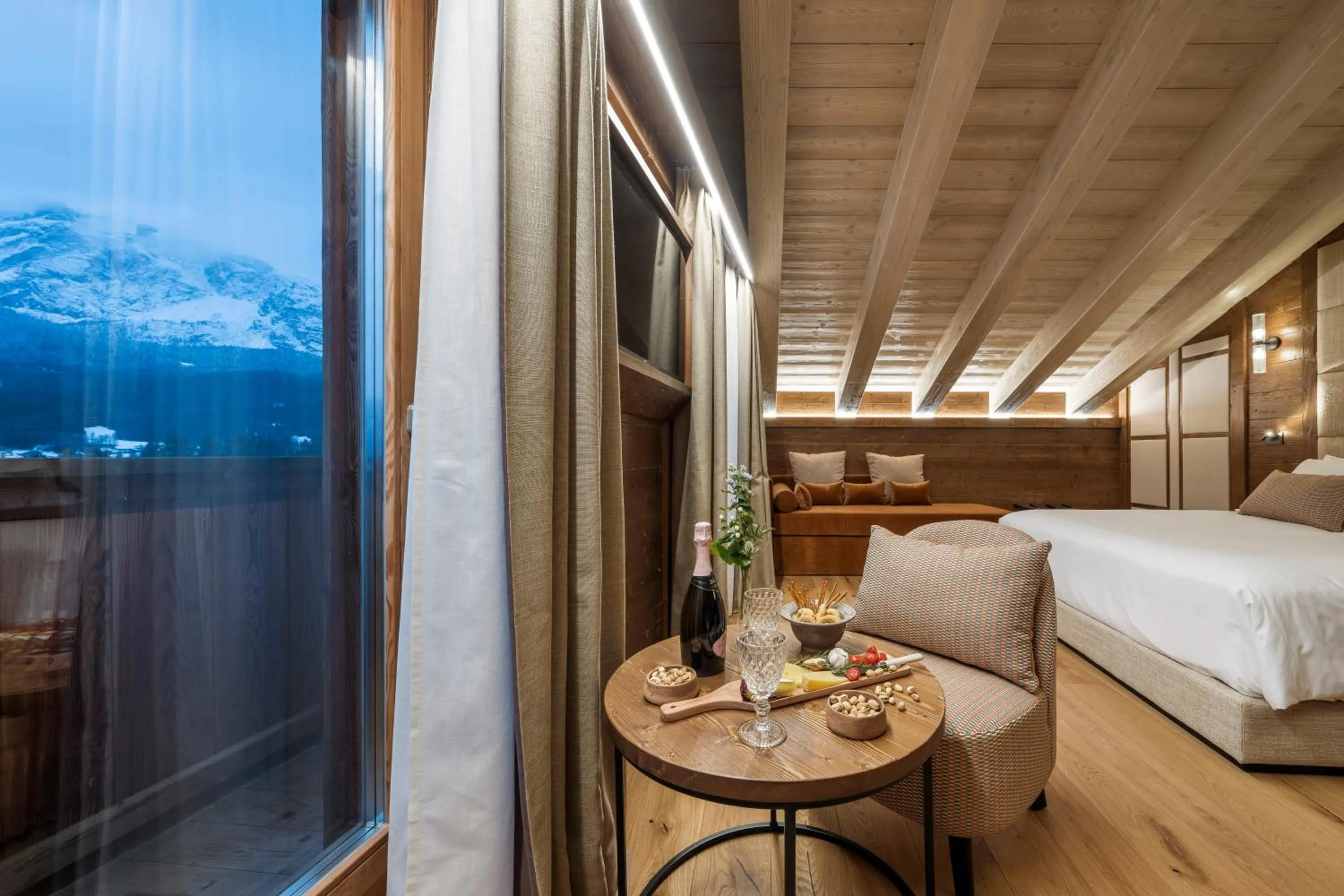 Bed in Casa Guargnè