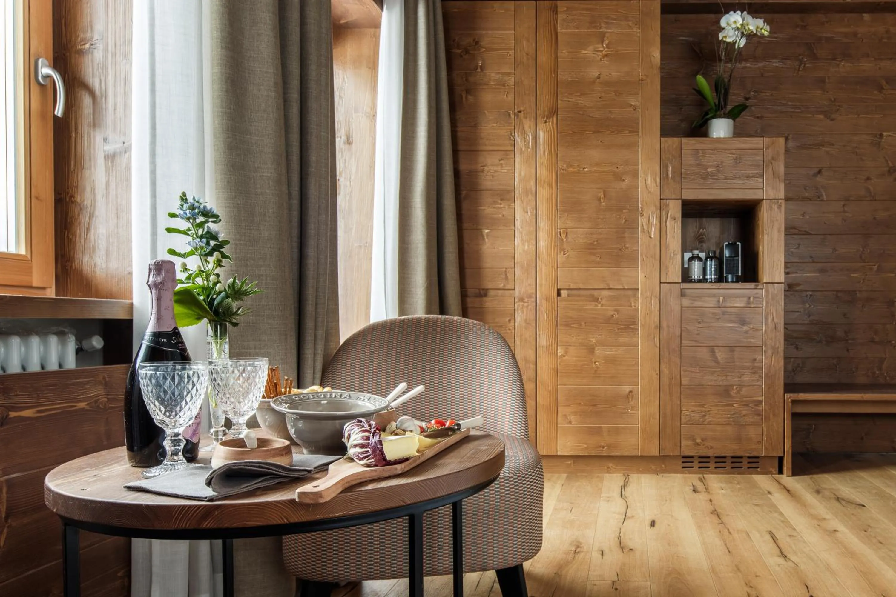 Living room in Casa Guargnè