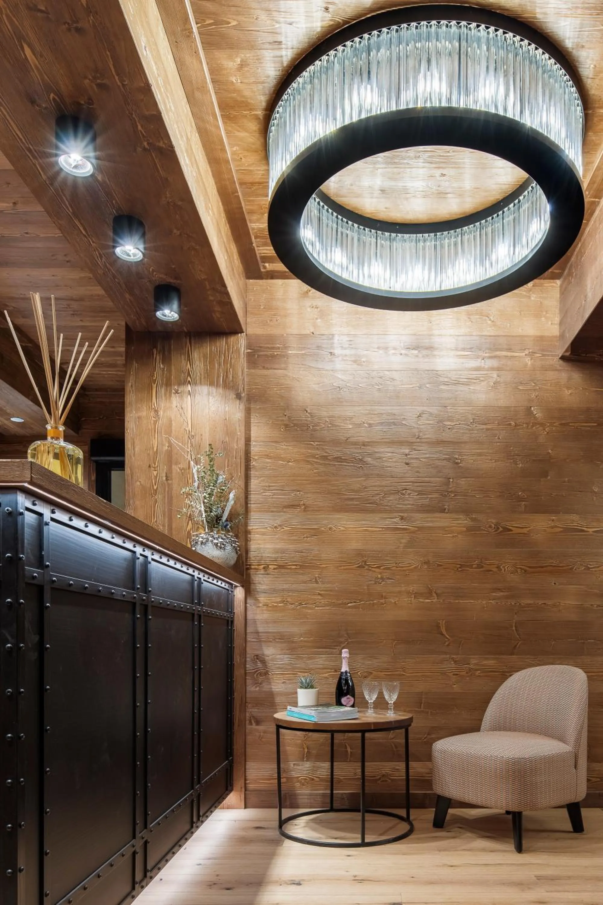 Lobby or reception in Casa Guargnè