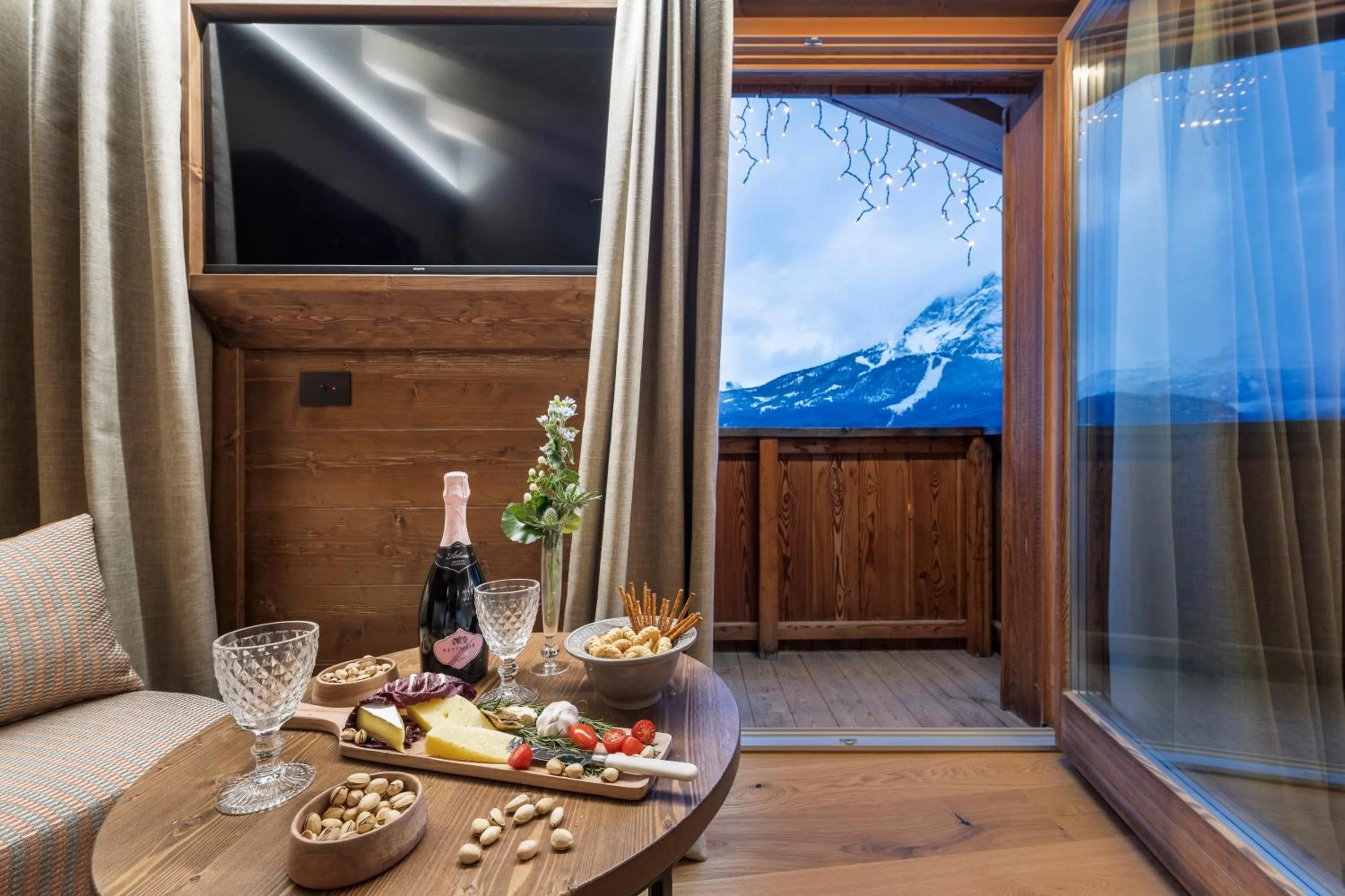 Natural landscape in Casa Guargnè