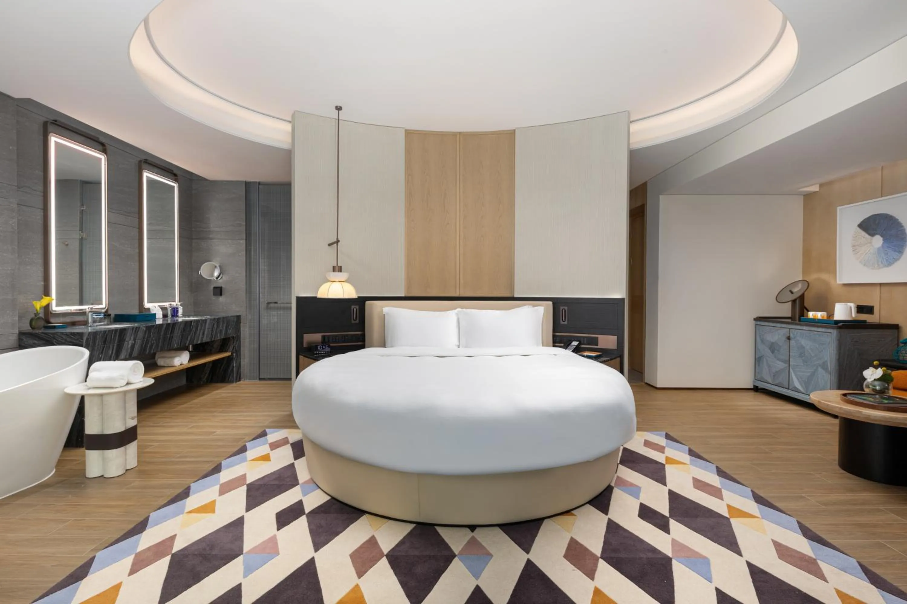 Bedroom, Bed in voco Sanya Dadonghai by IHG