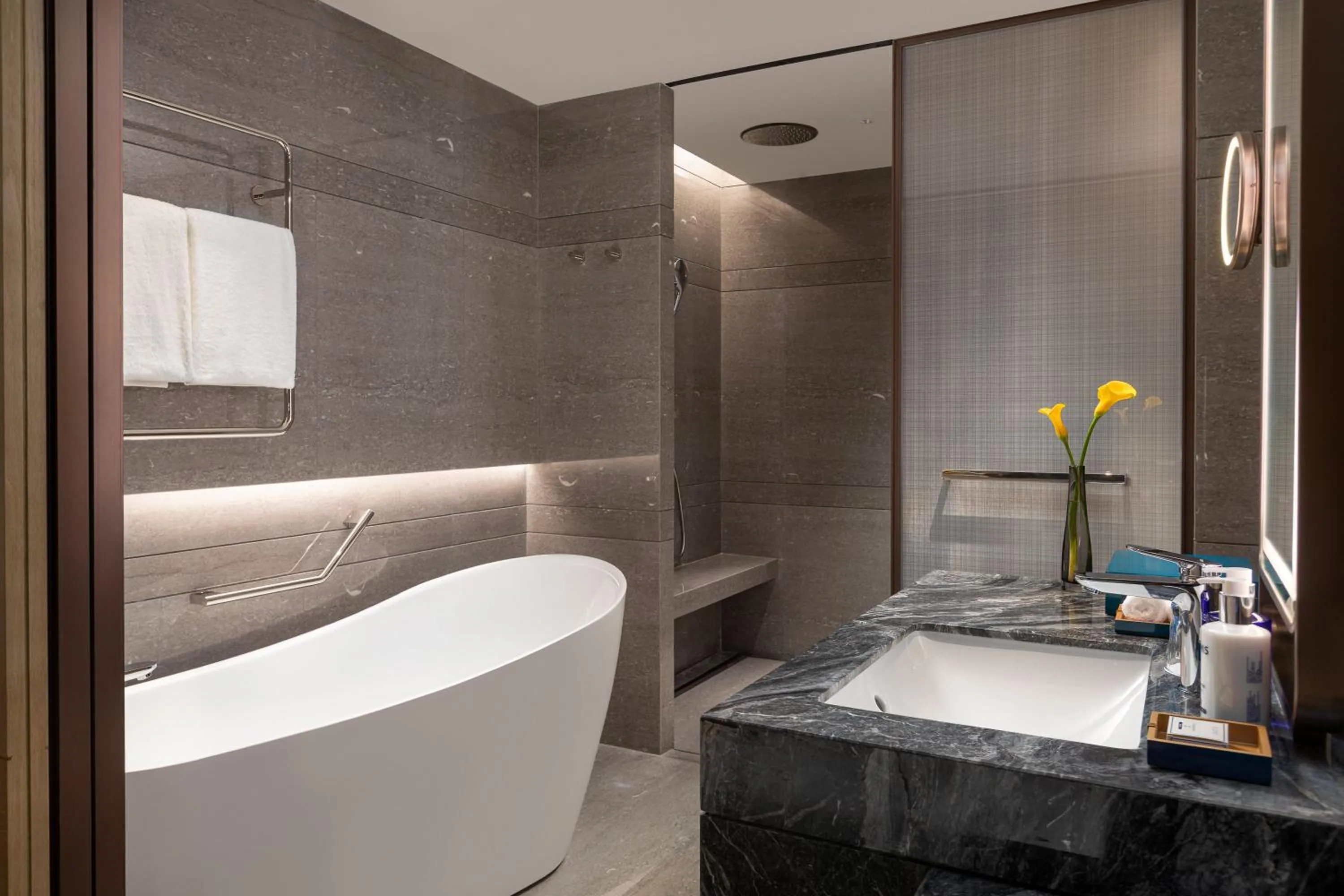 Bathroom in voco Sanya Dadonghai by IHG