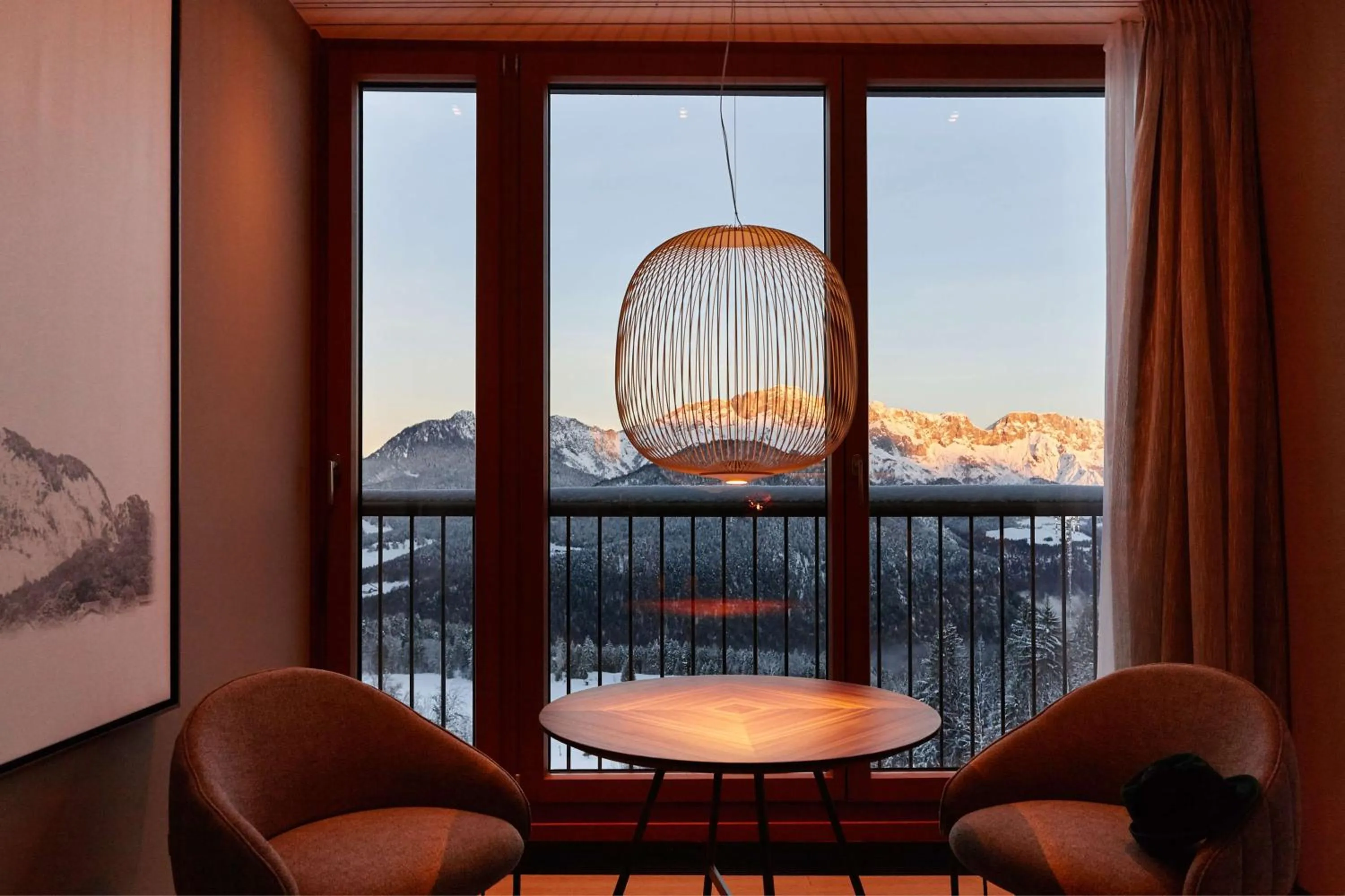 View (from property/room) in Kempinski Hotel Berchtesgaden