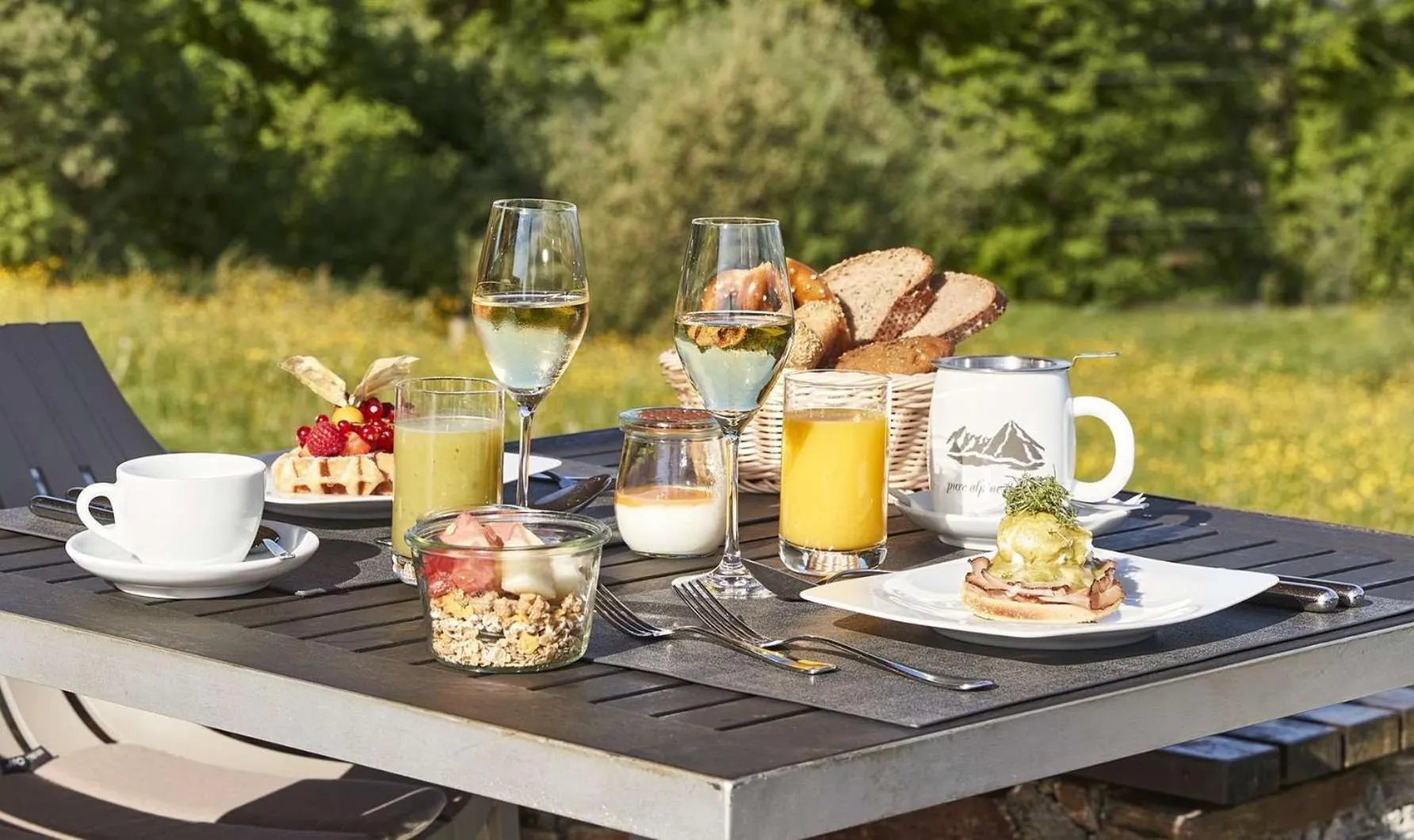 Breakfast in Kempinski Hotel Berchtesgaden