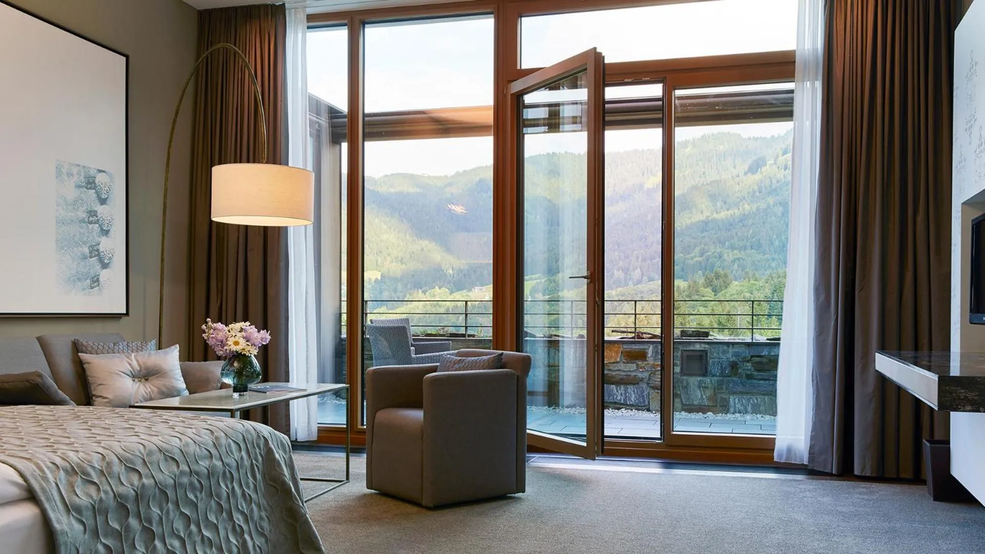 Photo of the whole room in Kempinski Hotel Berchtesgaden