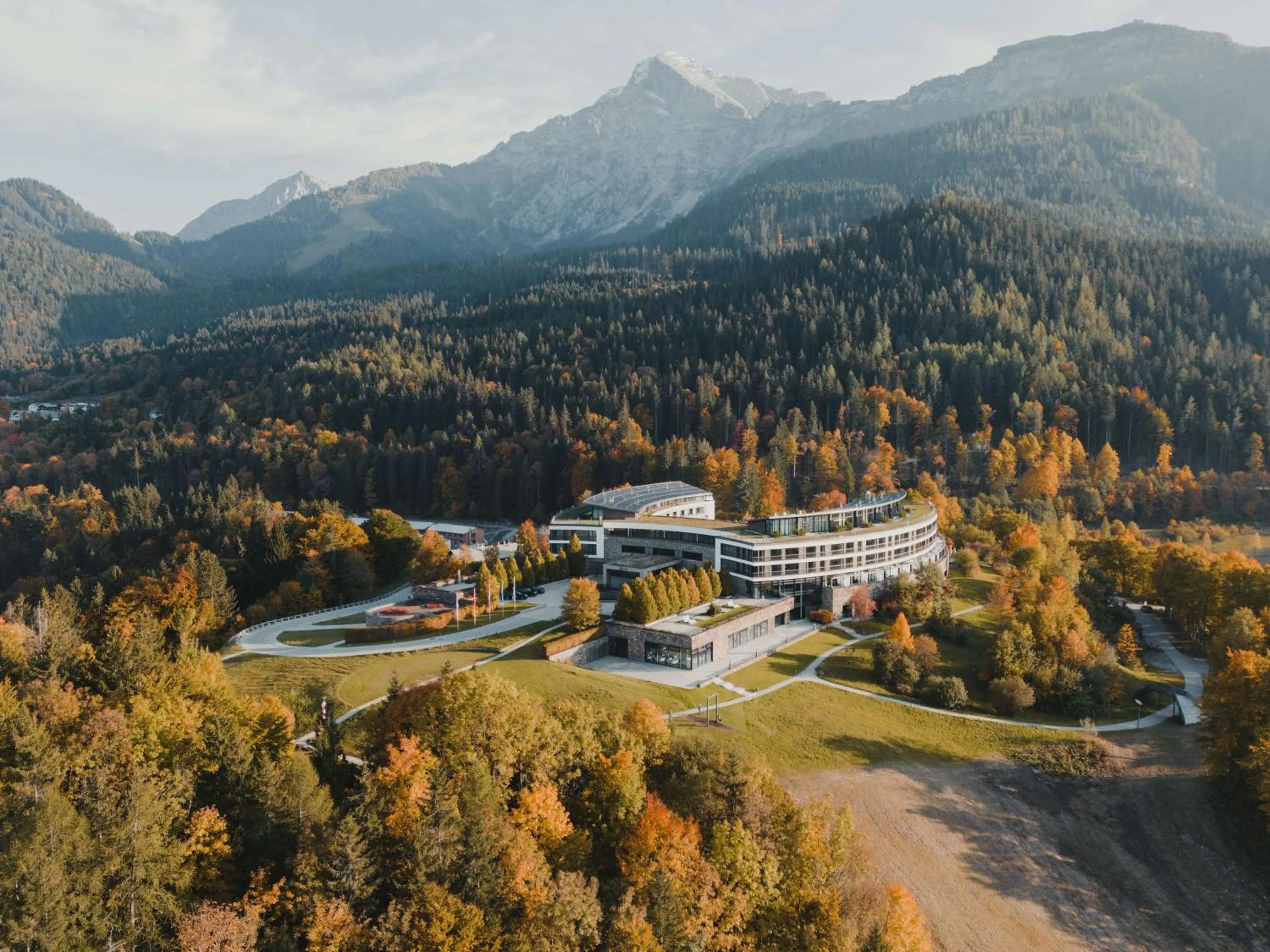Property building in Kempinski Hotel Berchtesgaden
