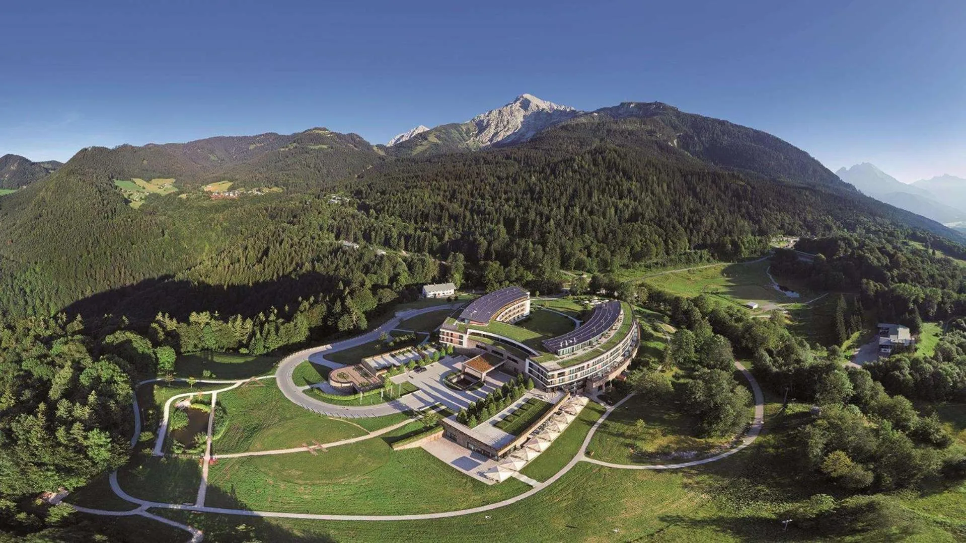 Property building in Kempinski Hotel Berchtesgaden