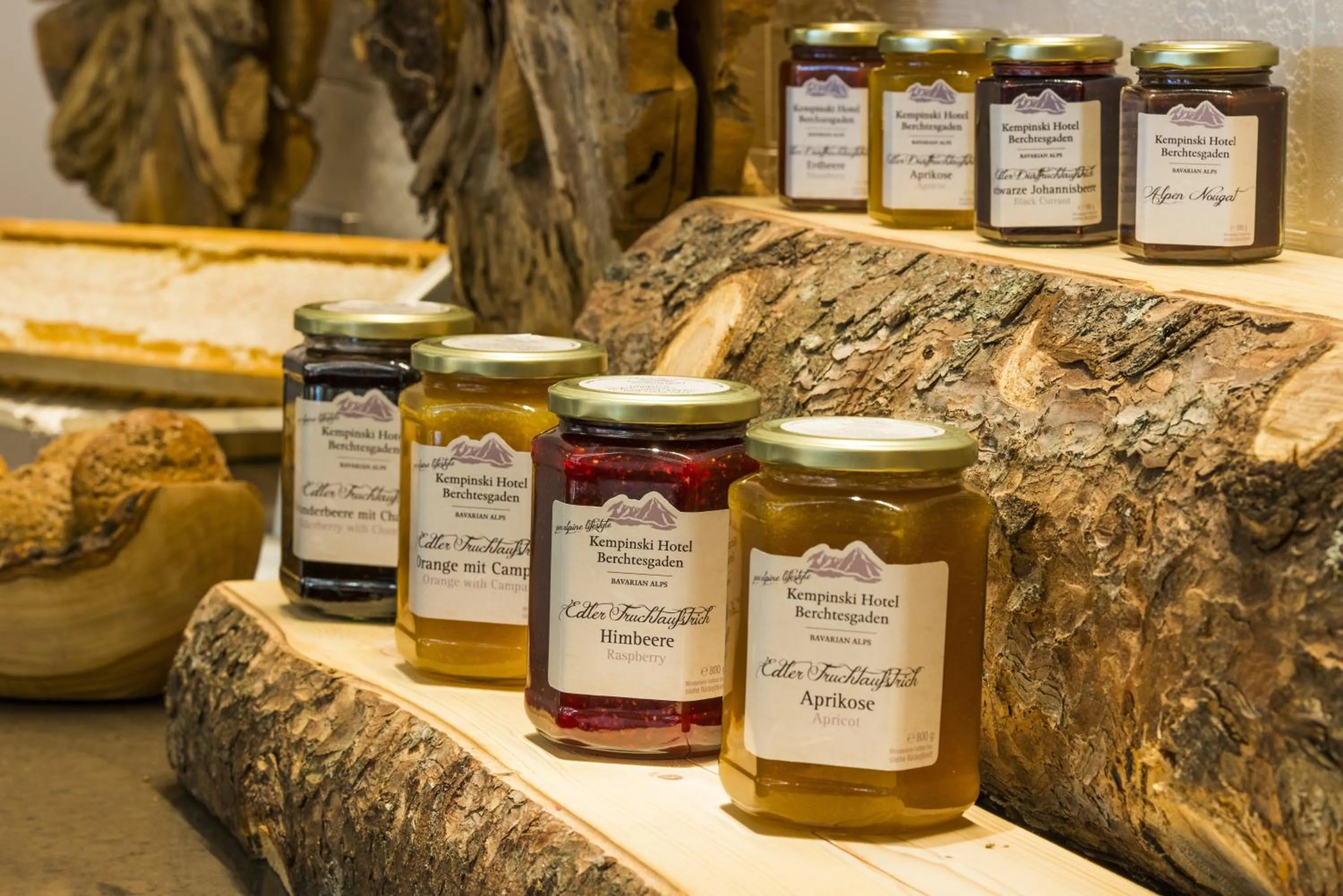 Buffet breakfast in Kempinski Hotel Berchtesgaden