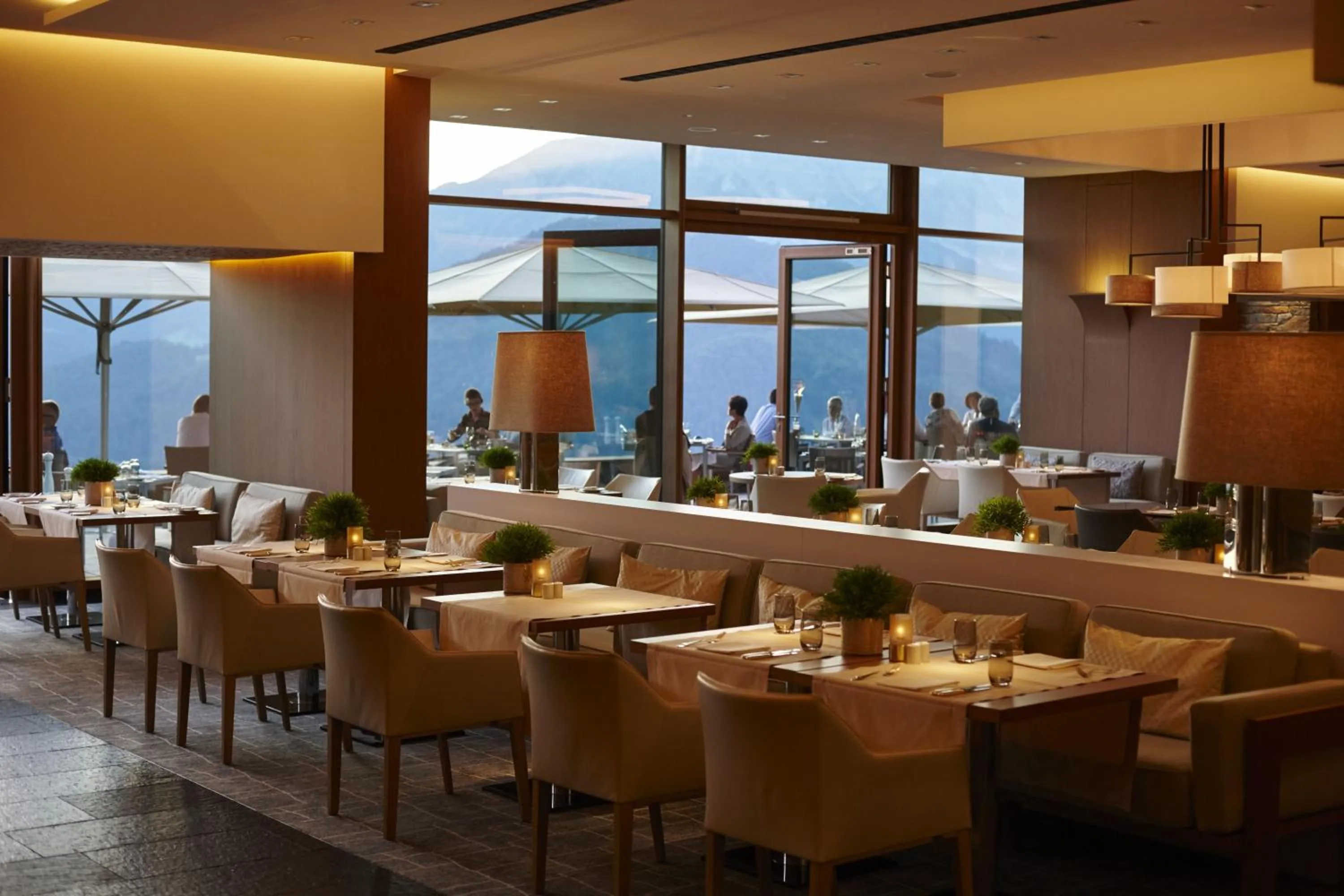 Restaurant/places to eat in Kempinski Hotel Berchtesgaden