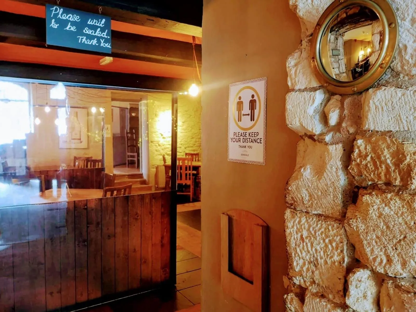 Dining area in Duke William Hotel