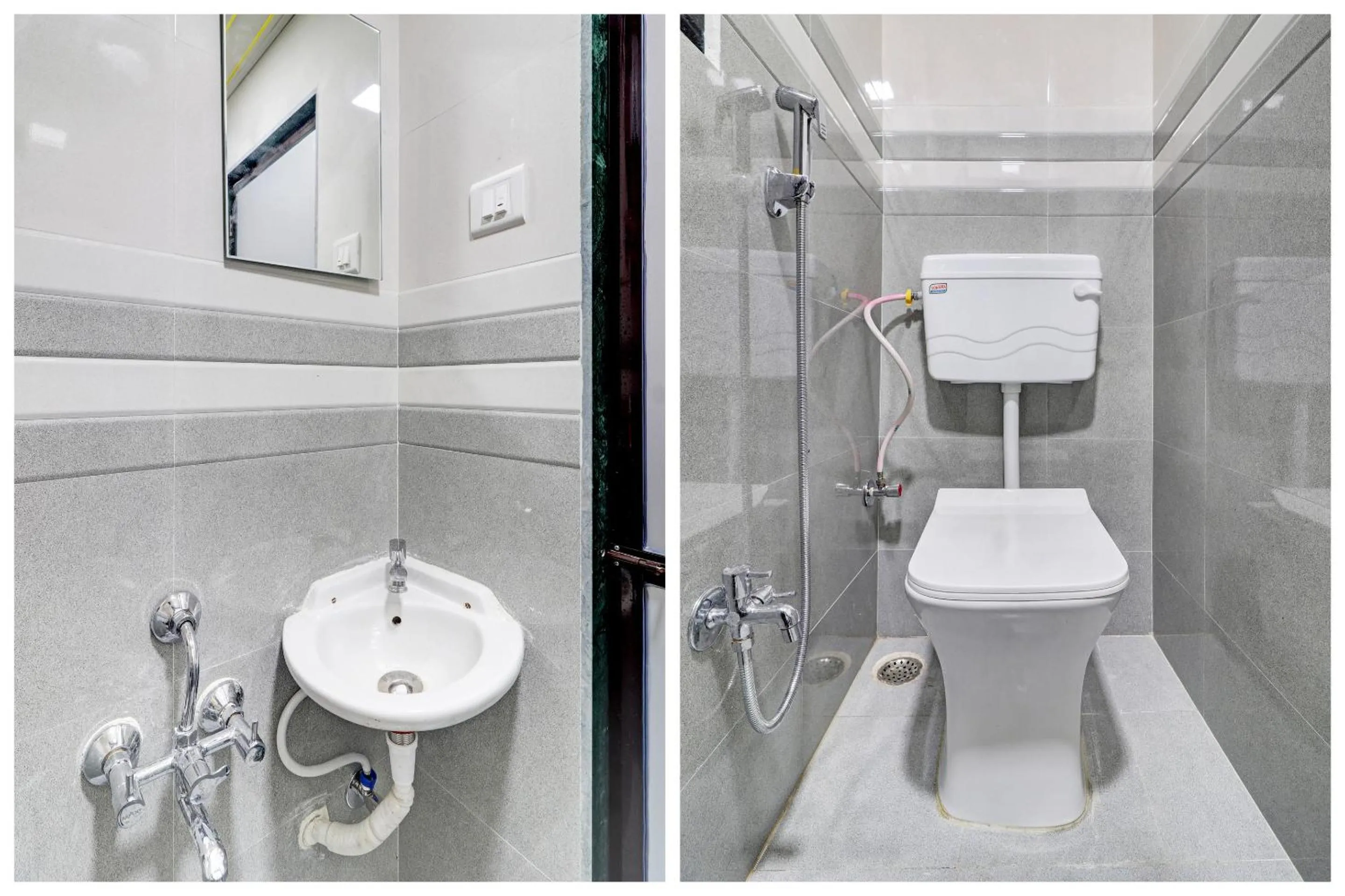 Shower in Raksha Residency