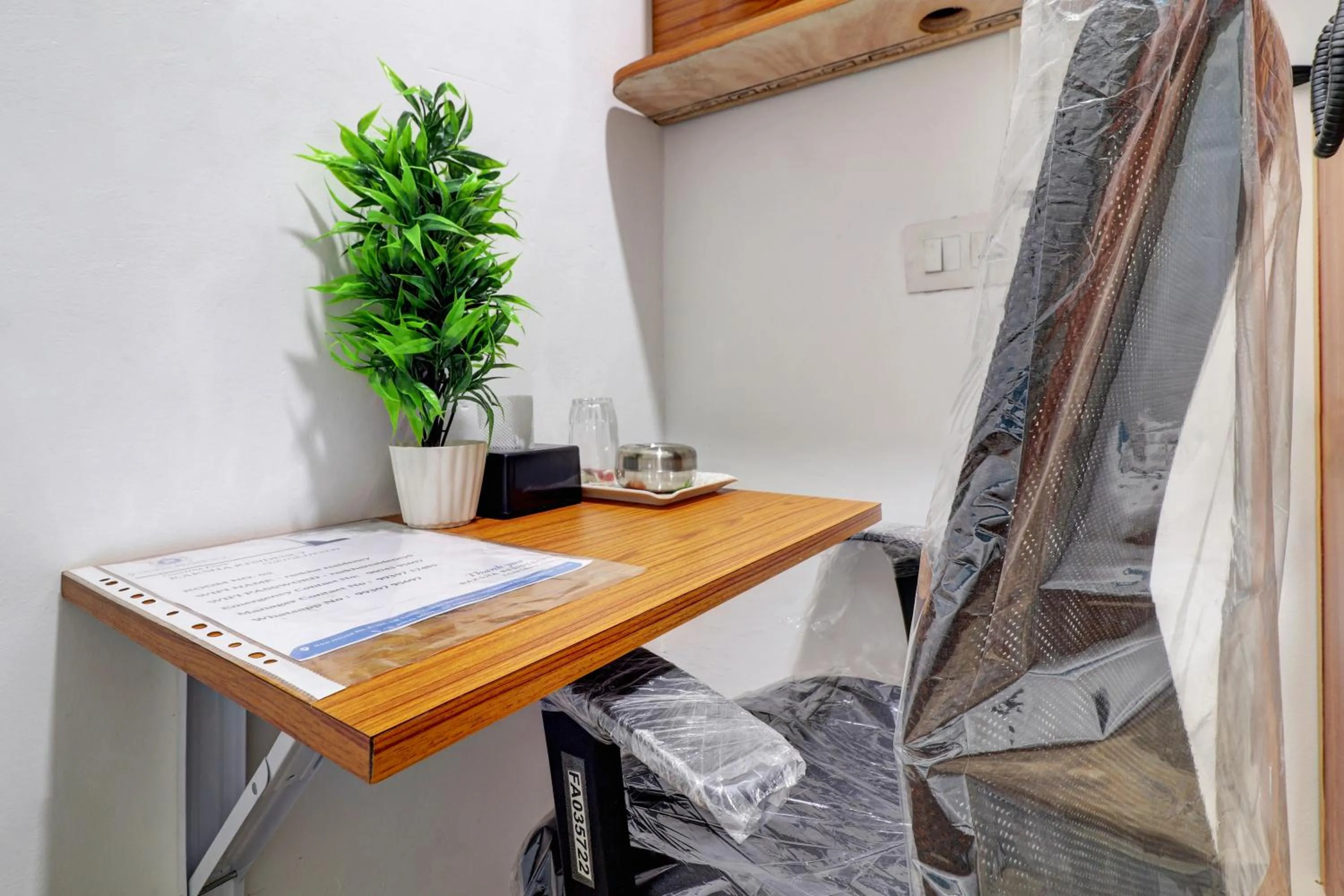 Dining area in Raksha Residency