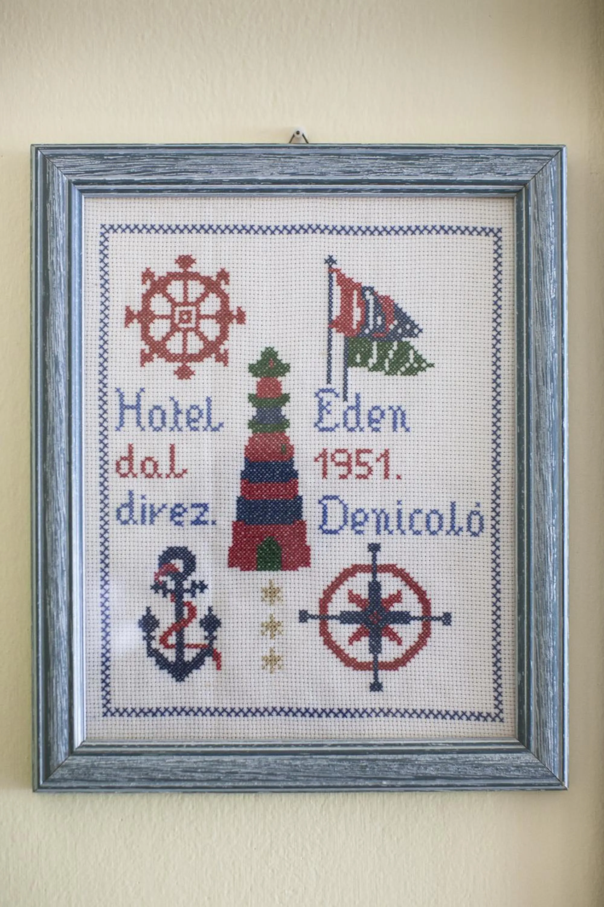 Decorative detail in Hotel Eden