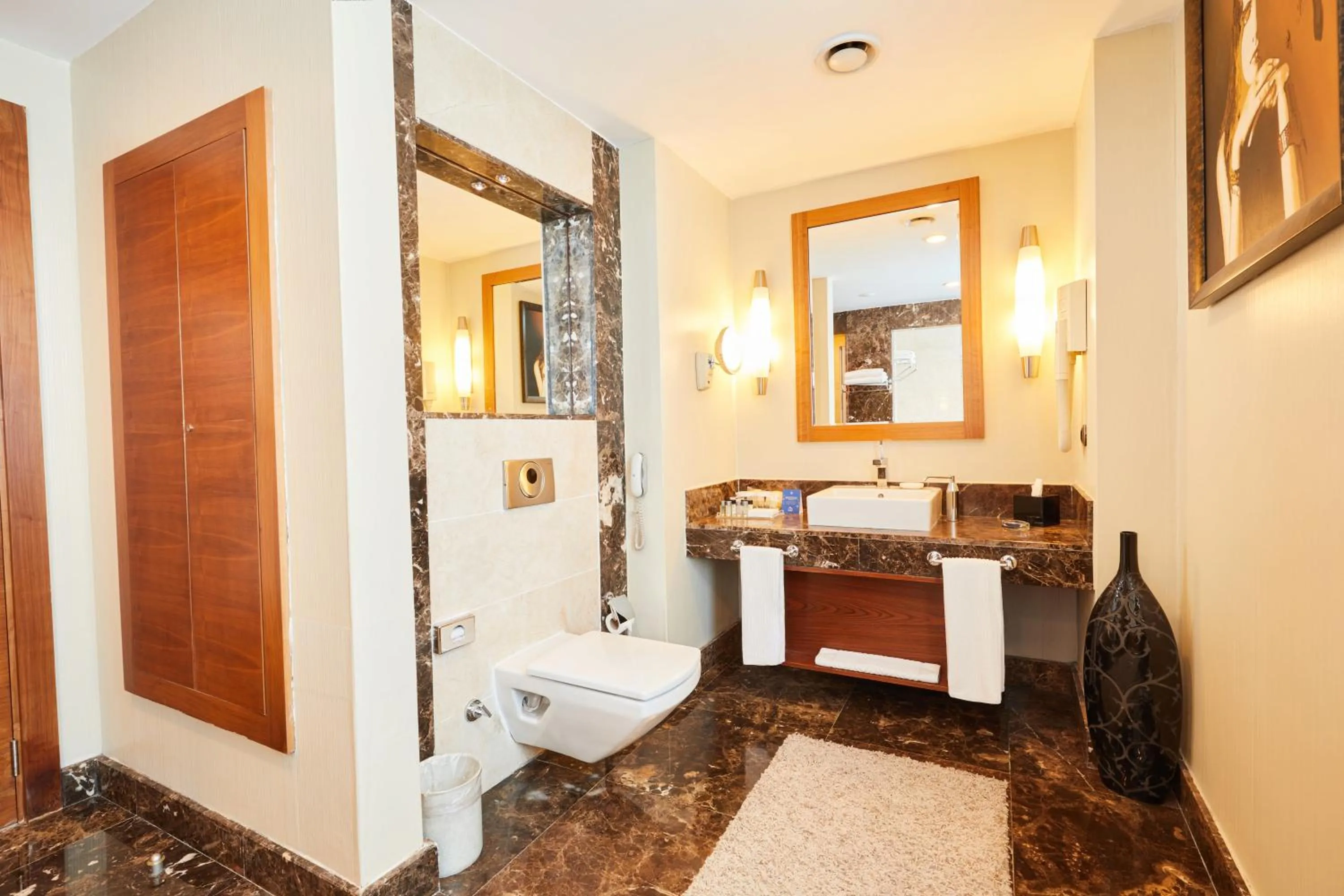 Toilet in Dedeman Konya Hotel Convention Center