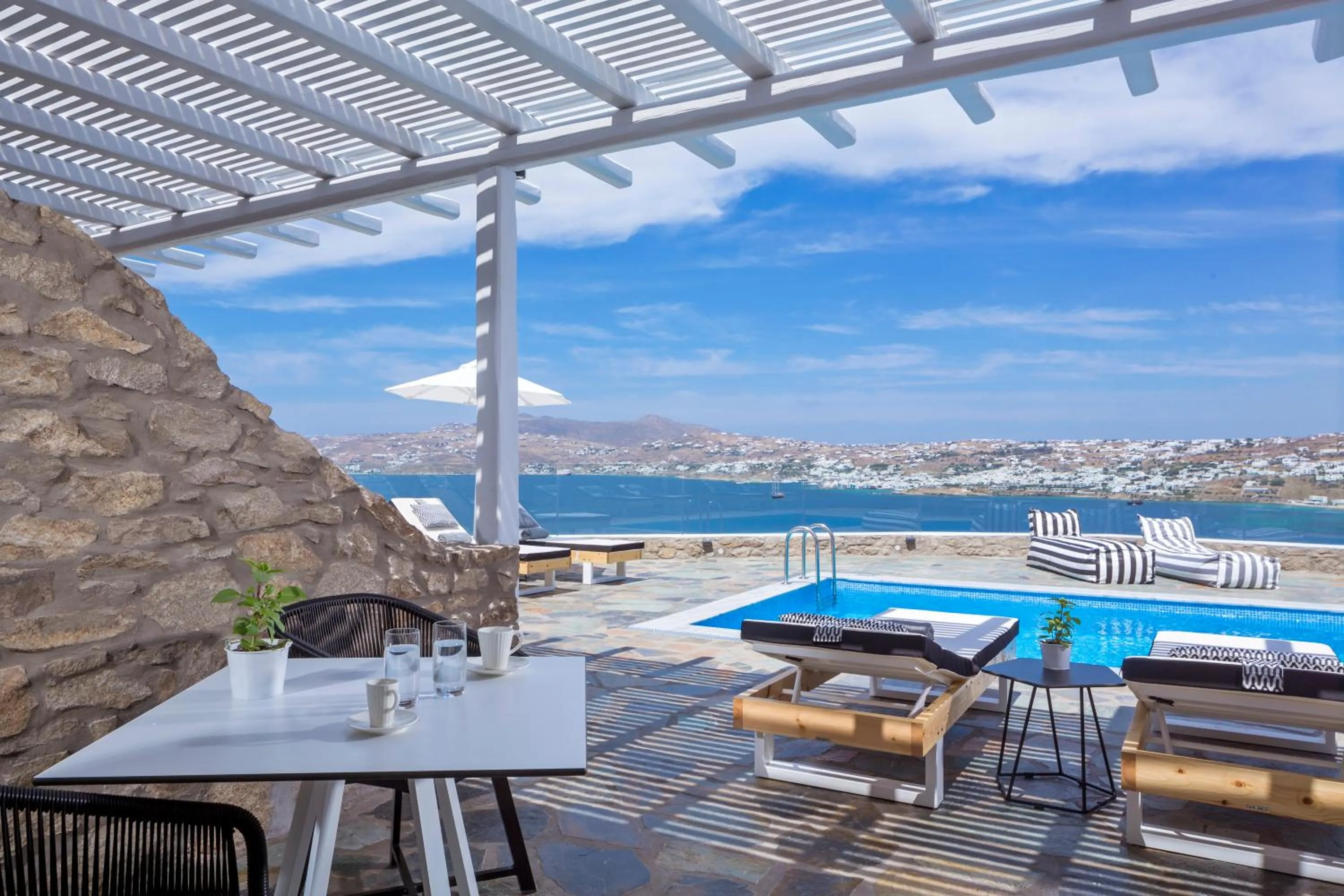 Sea view in Mykonos No5 Luxury Suites & Villas