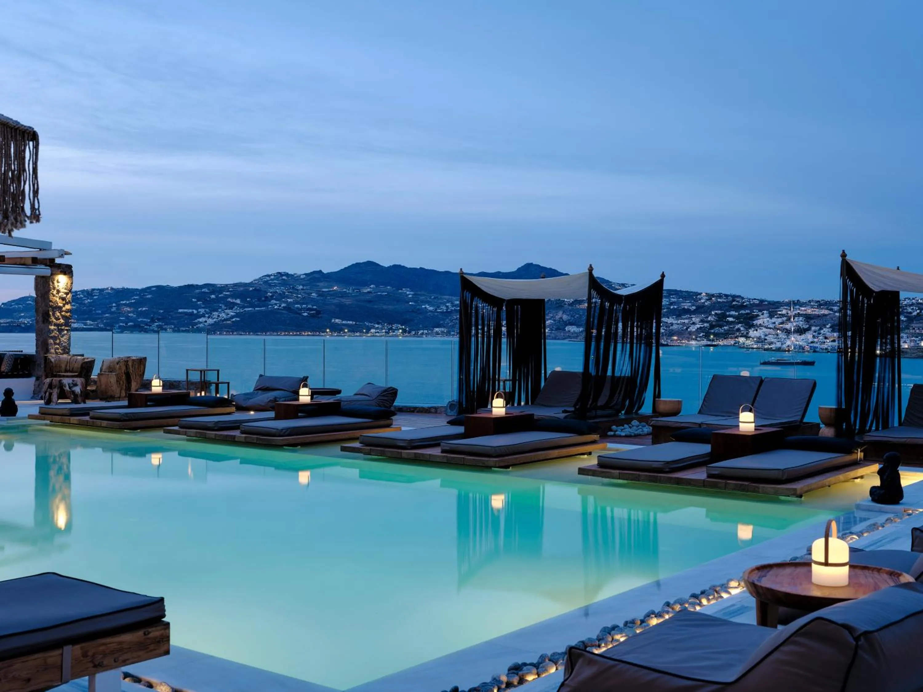 Pool view in Mykonos No5 Luxury Suites & Villas