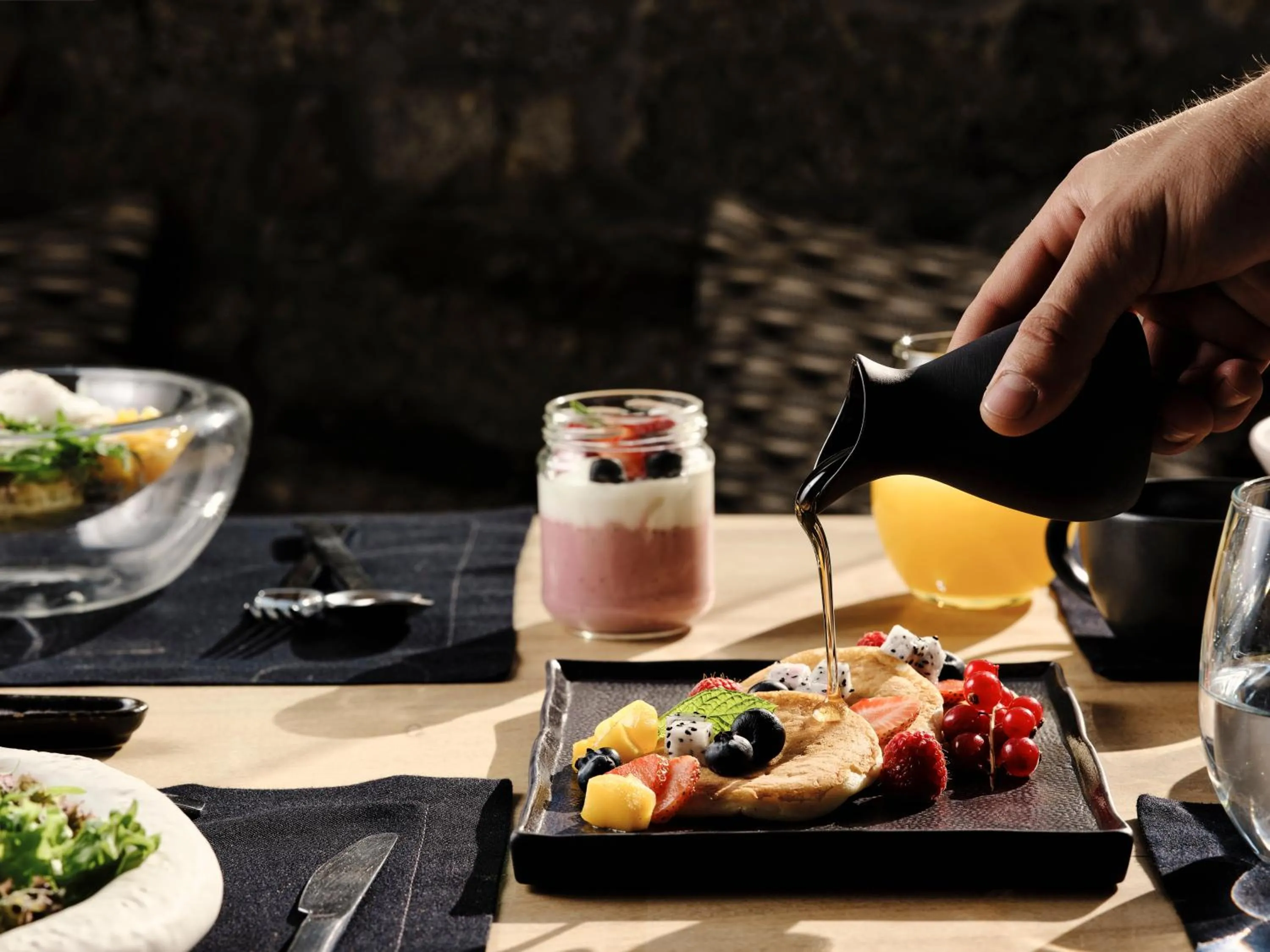 Breakfast in Mykonos No5 Luxury Suites & Villas