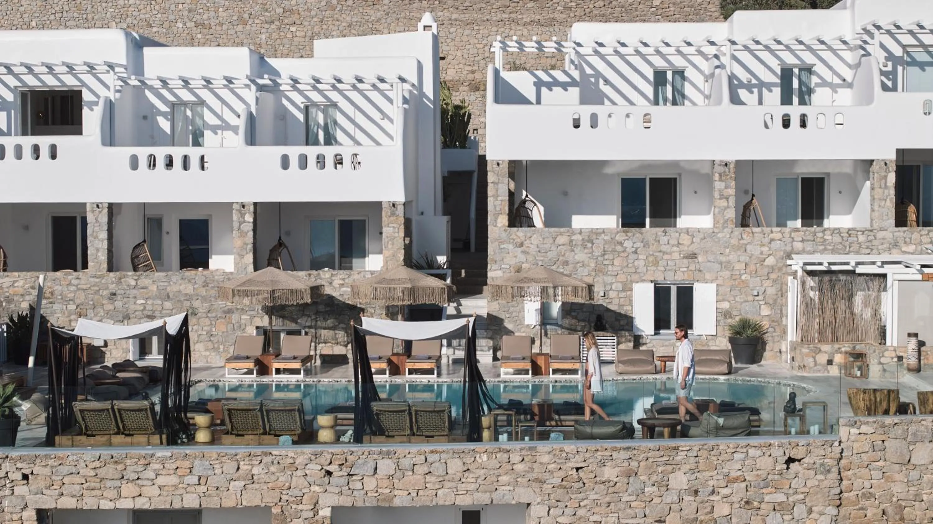 Swimming pool in Mykonos No5 Luxury Suites & Villas