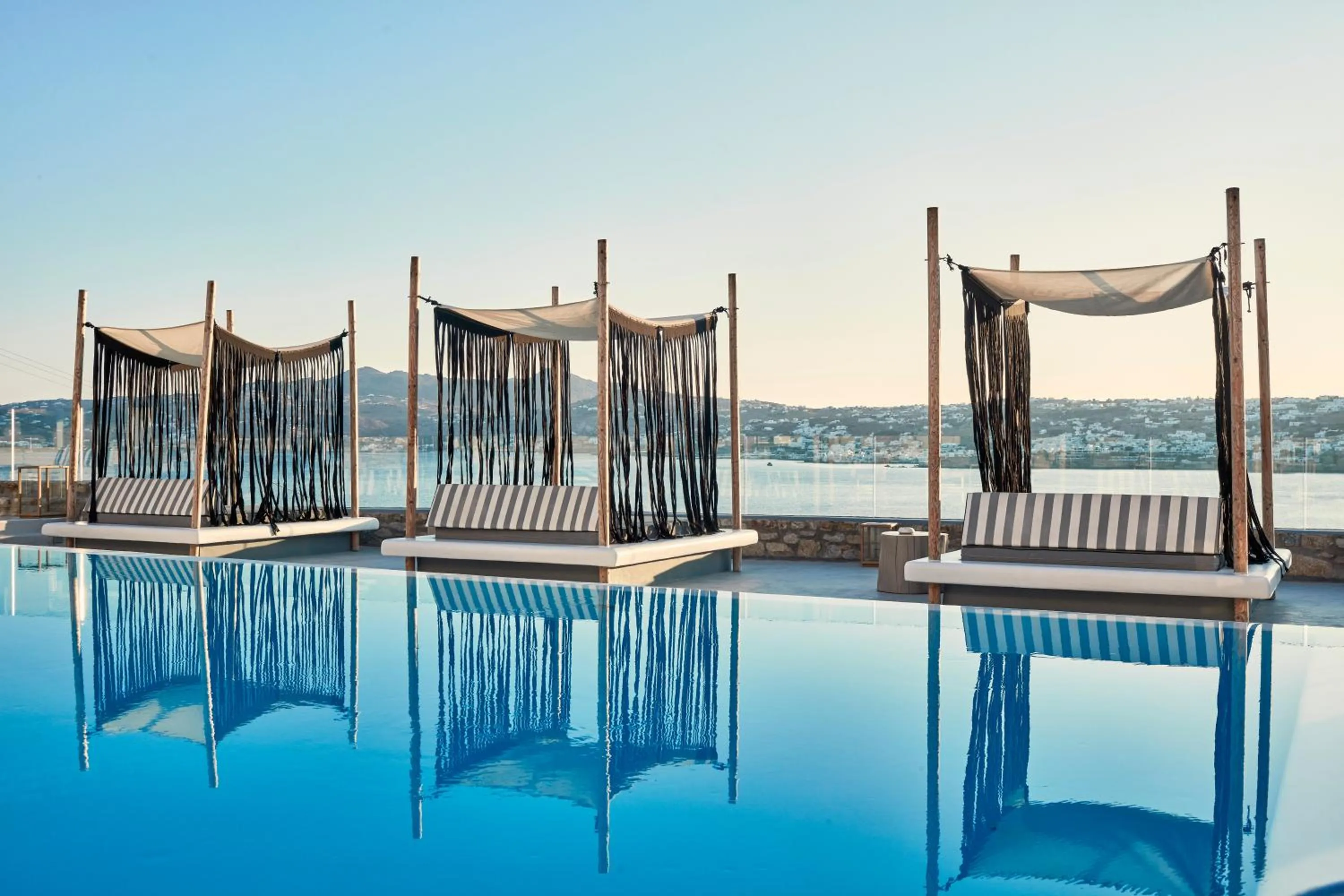 Swimming pool in Mykonos No5 Luxury Suites & Villas