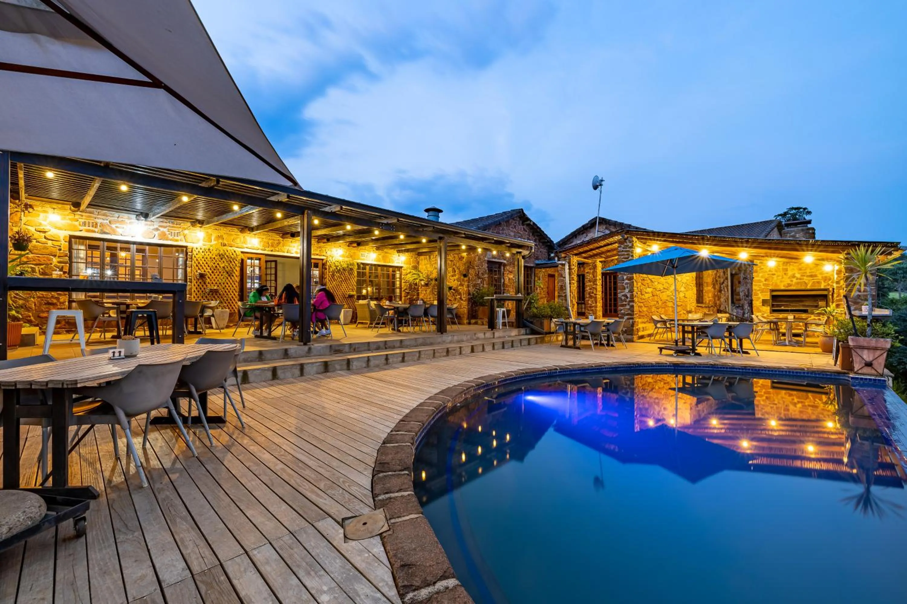 Patio in Misty Mountain