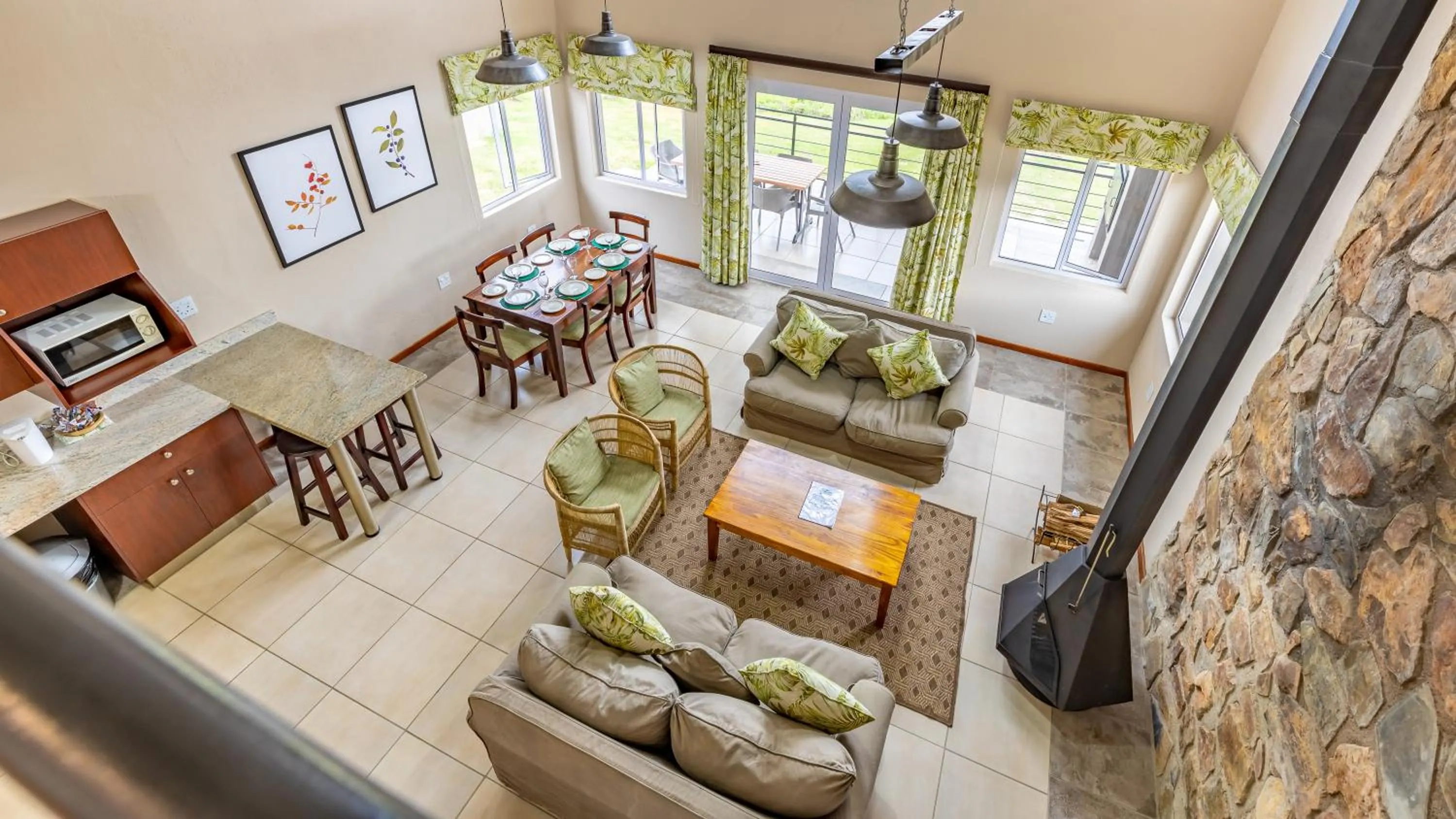 Seating area in Misty Mountain