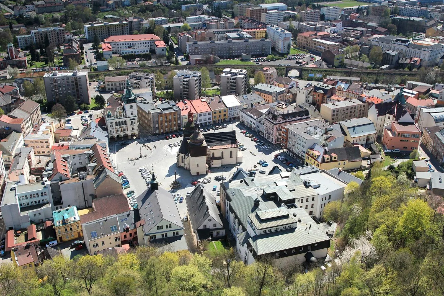 Neighbourhood in Hotel Zimní stadion Náchod