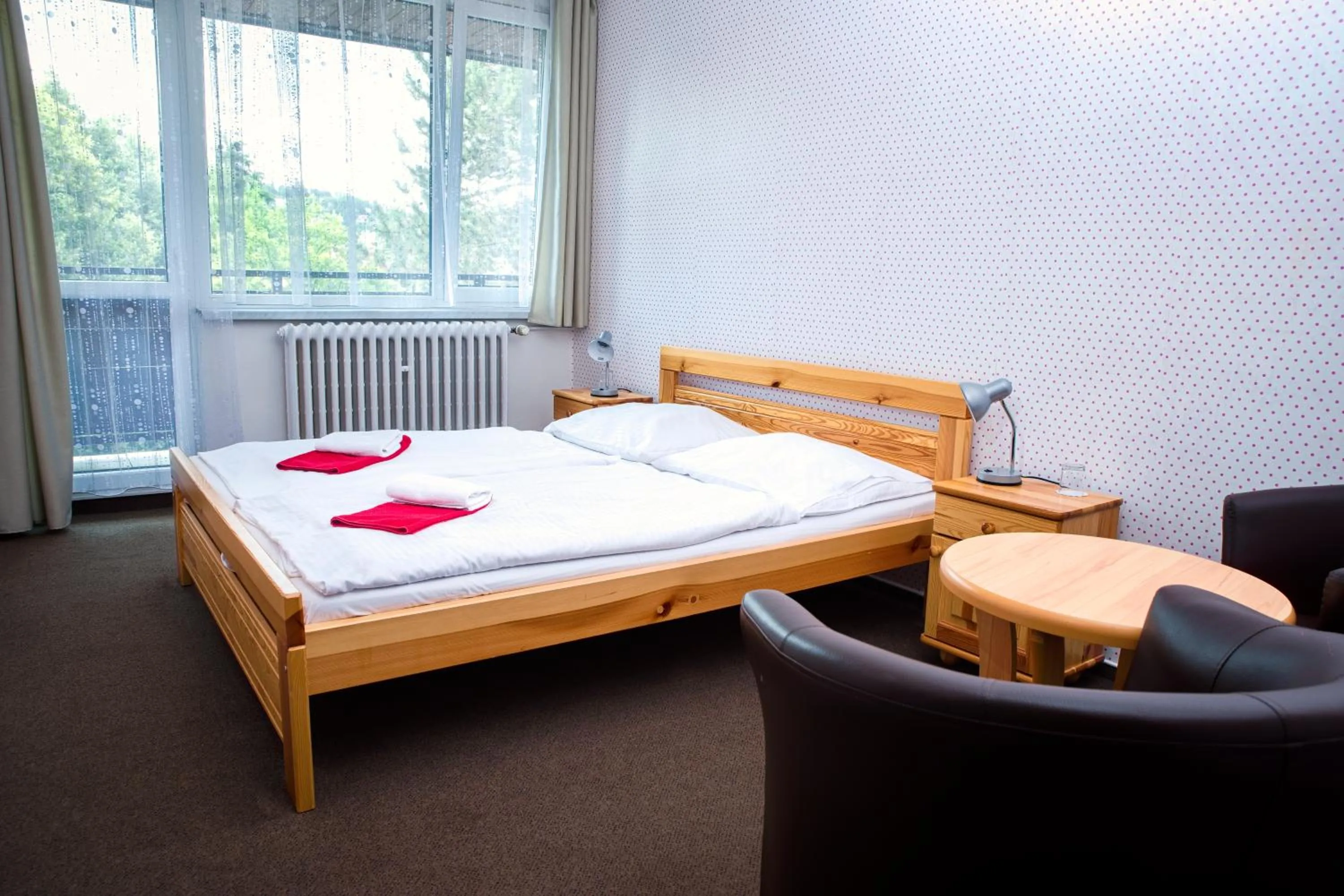 Bed in Hotel Zimní stadion Náchod