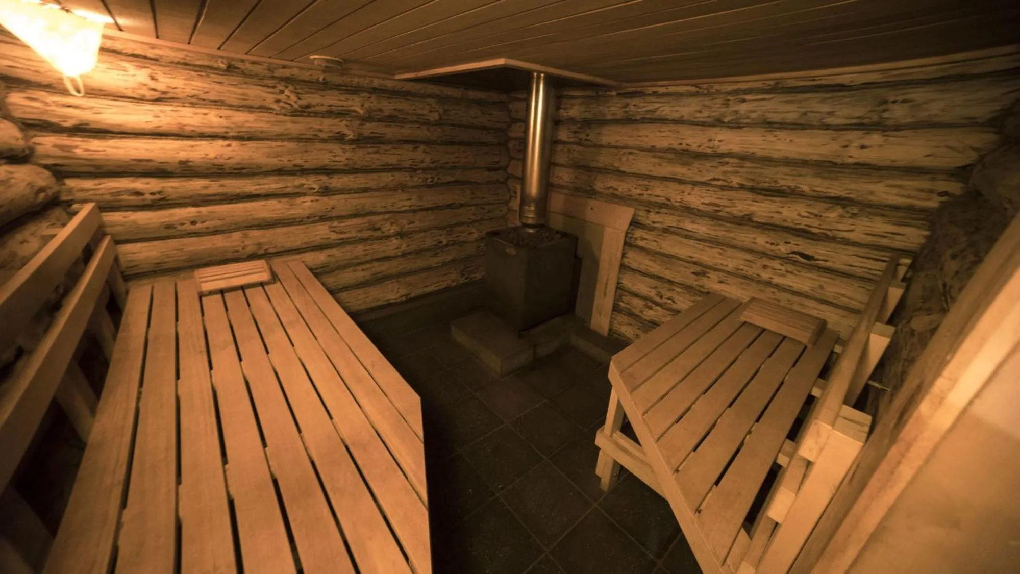 Sauna in Tsar Bani Spa Resort