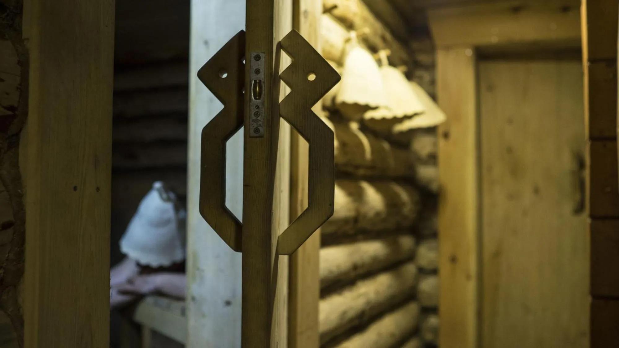 Sauna in Tsar Bani Spa Resort