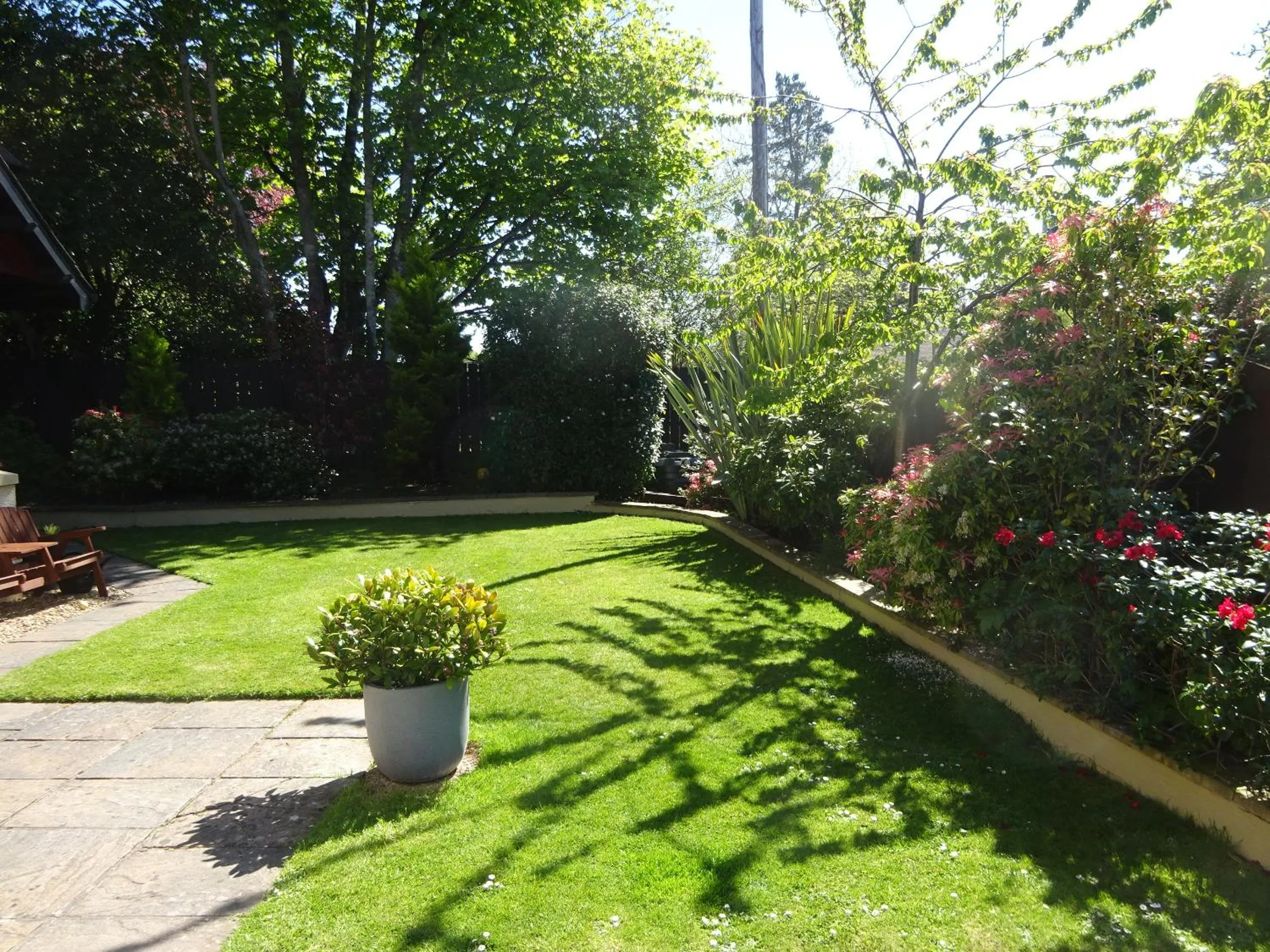 Patio in Culliss House B&B