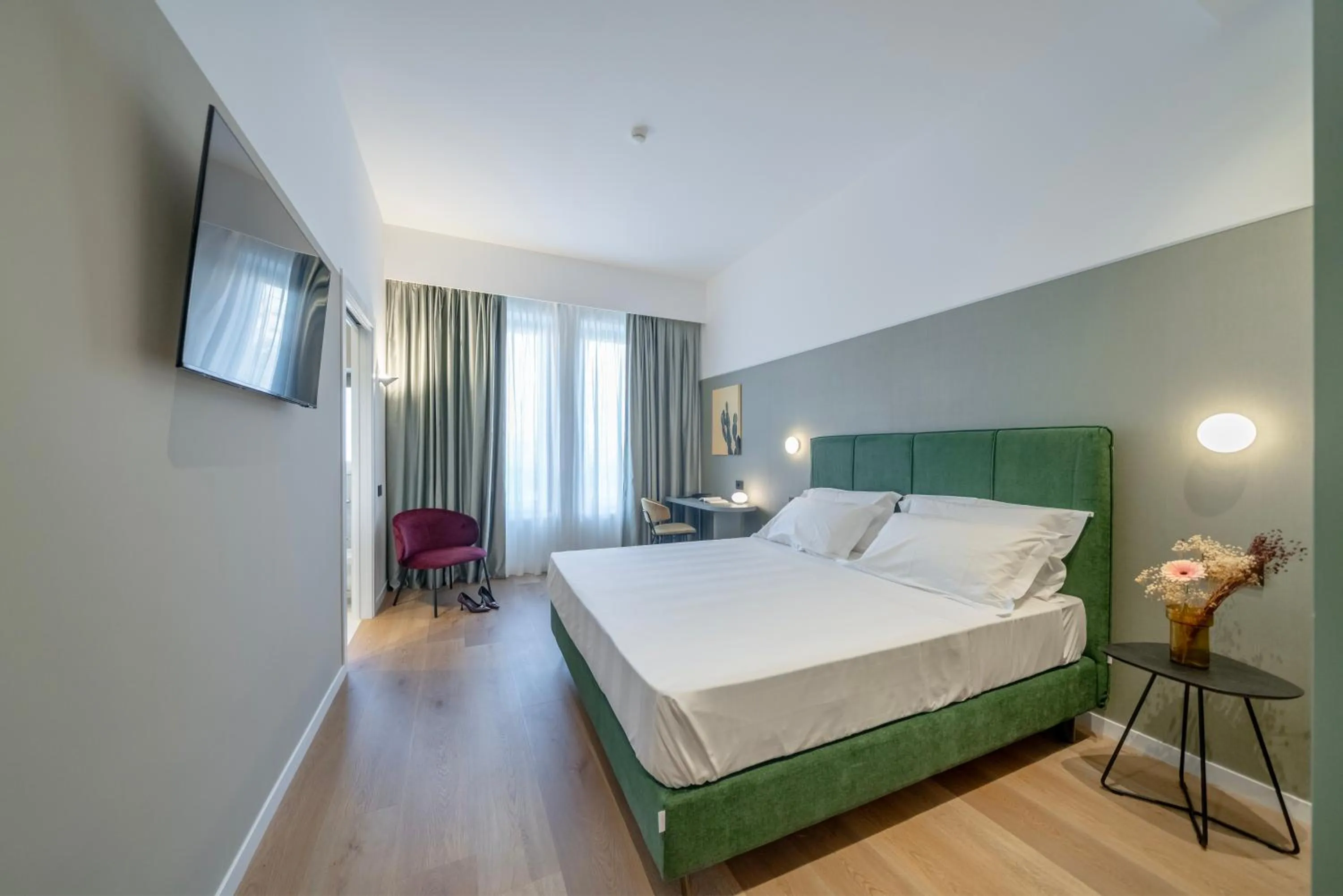 Bed in BISCARDI Hotel