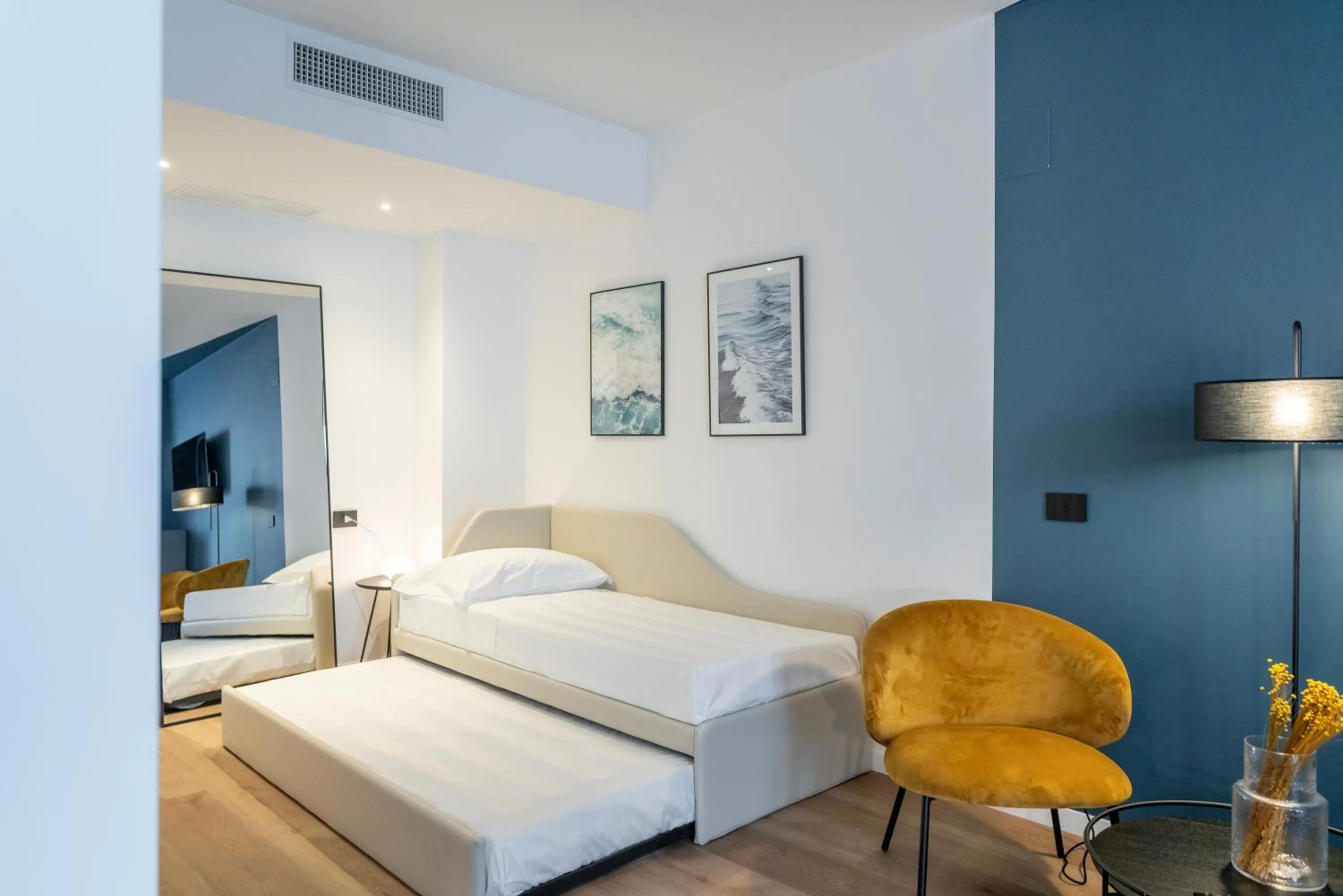 Bed in BISCARDI Hotel