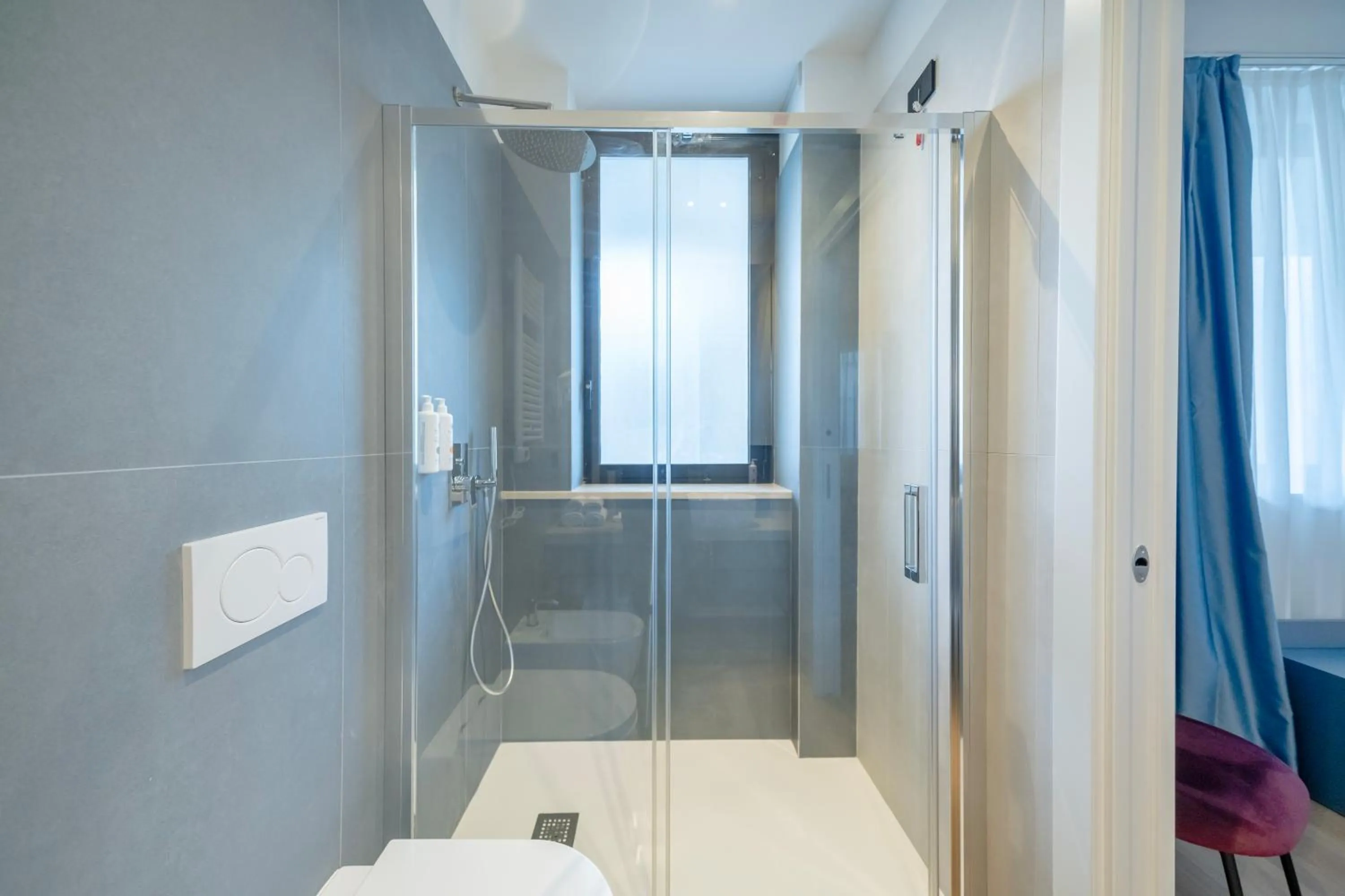 Shower in BISCARDI Hotel