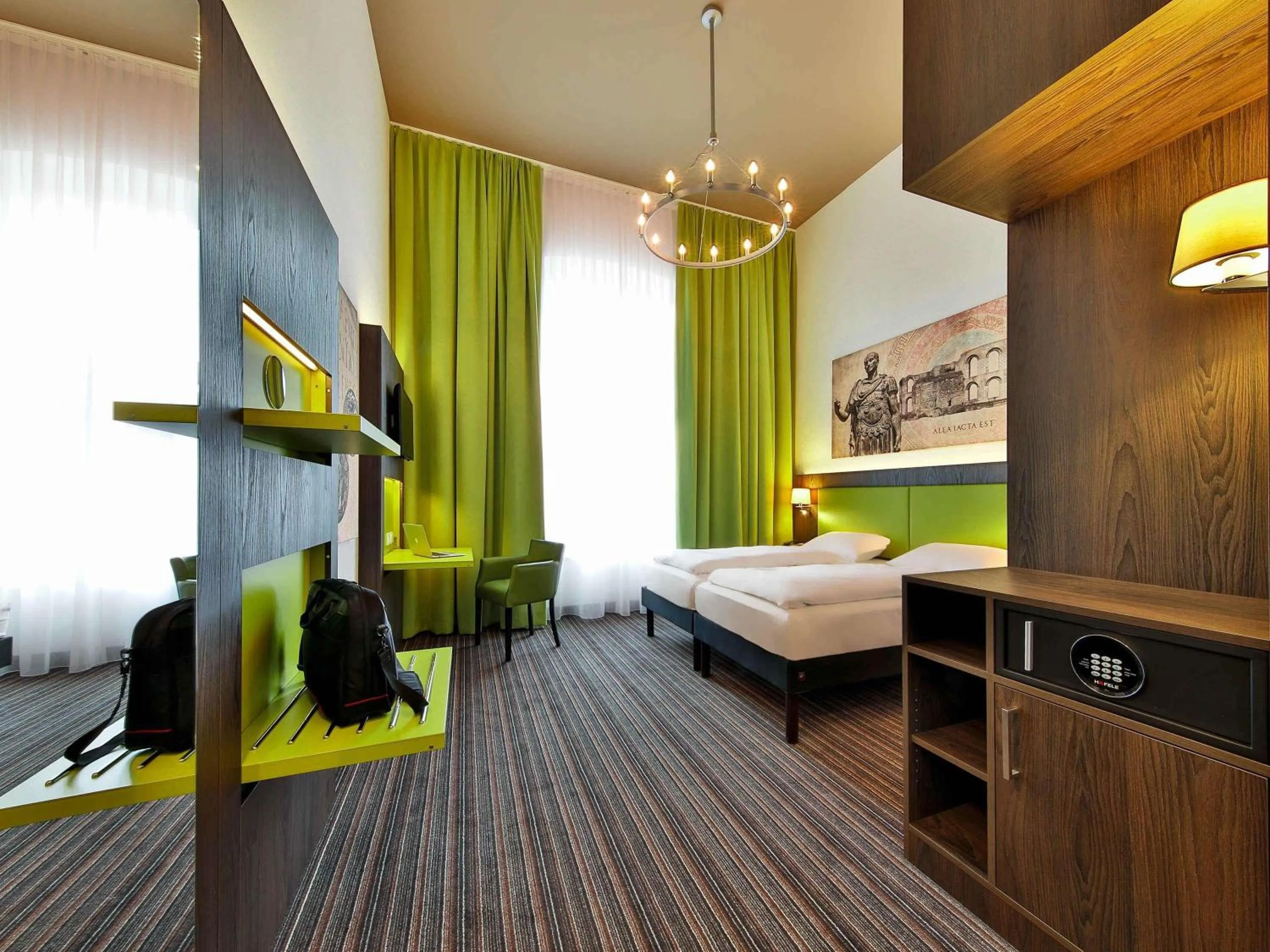 Bedroom, Bed in Ibis Styles Trier