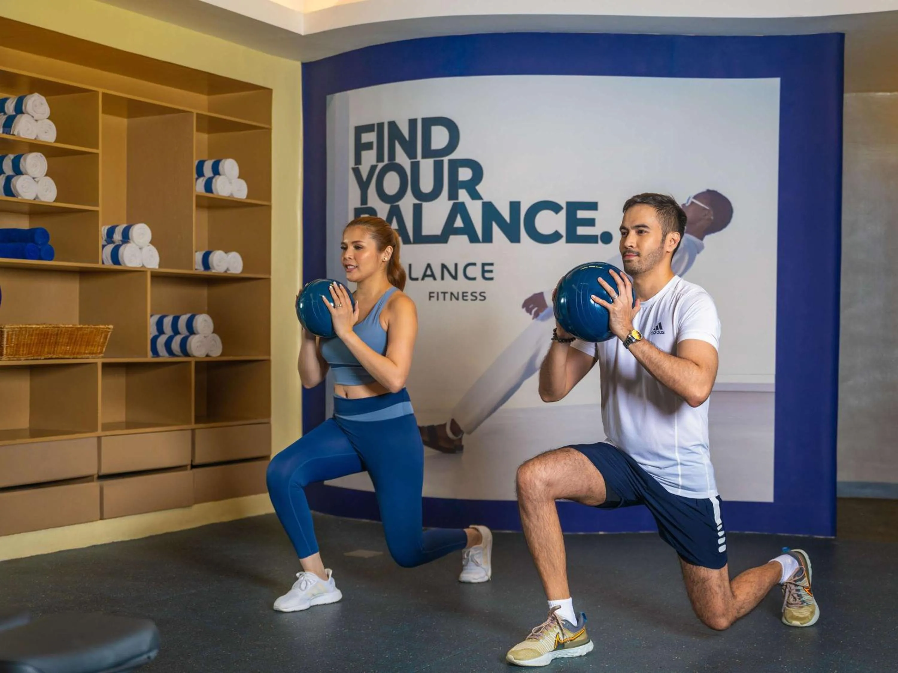 Fitness centre/facilities in Novotel Manila Araneta City Hotel